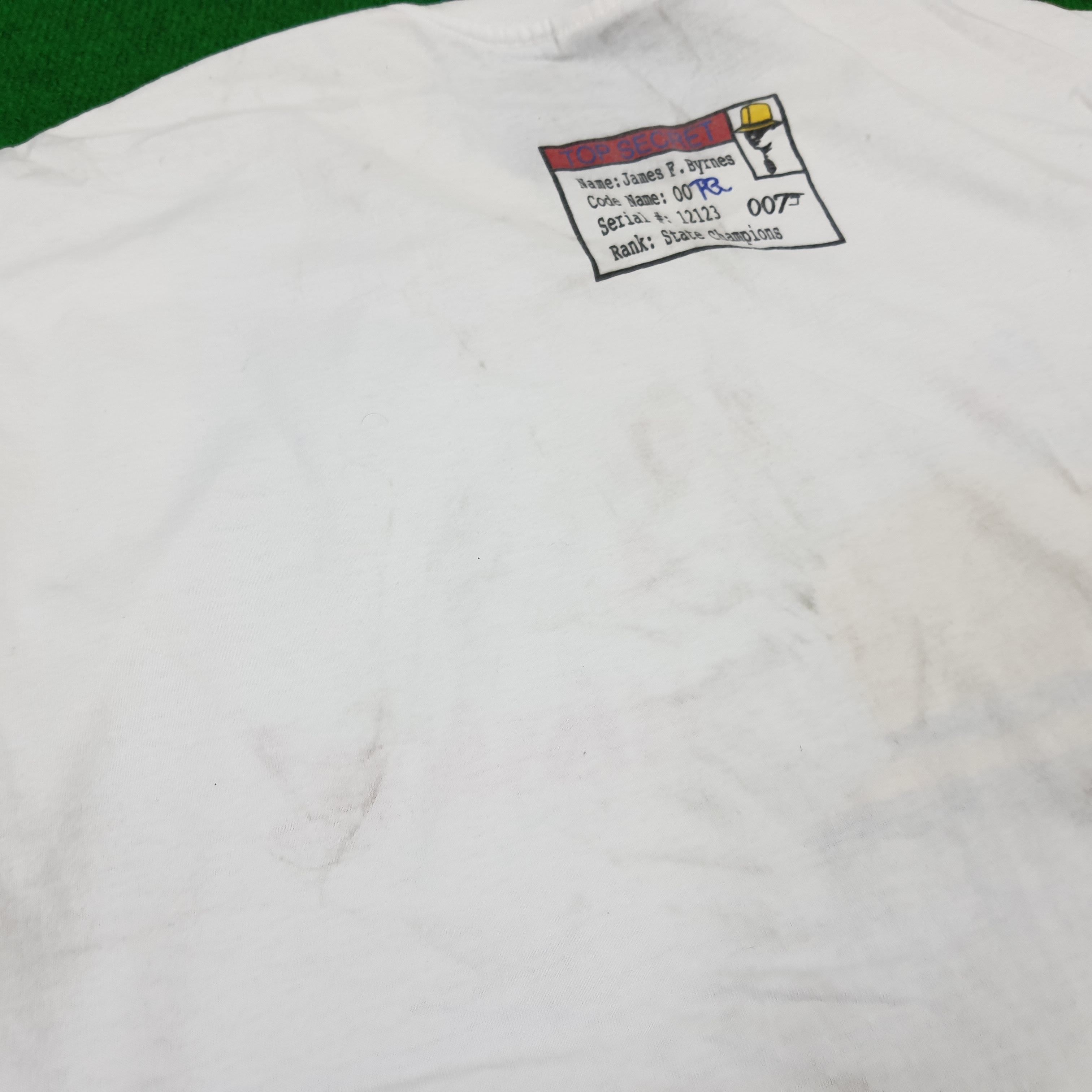 Vintage Vintage 007 James Bond On A Mission Movie T-shirt Size US XL / EU 56 / 4 - 10 Thumbnail
