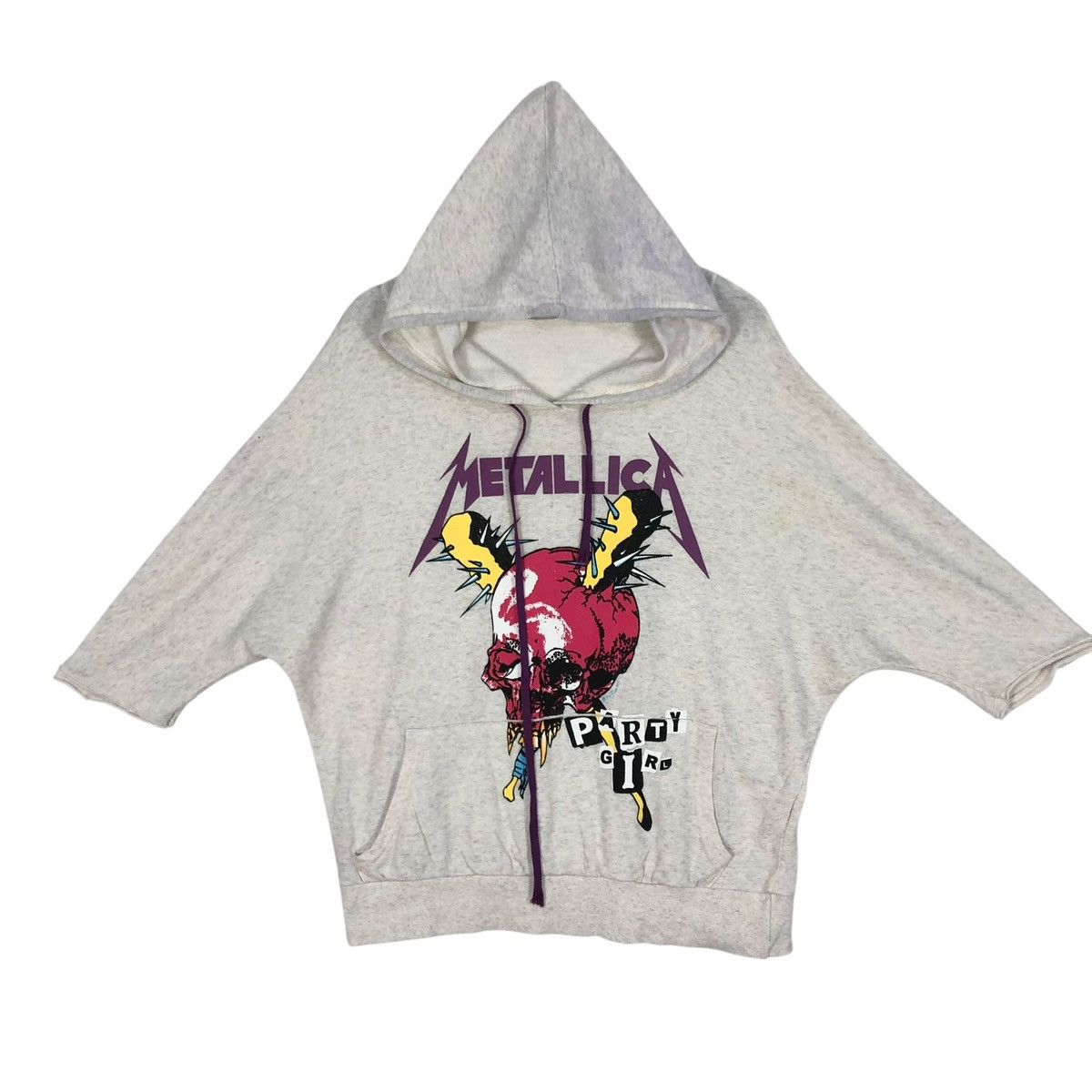 Band Tees Vintage Metallica Party Girl Sweatshirt Hoodie Rock Punk Size M / US 6-8 / IT 42-44 - 2 Thumbnail
