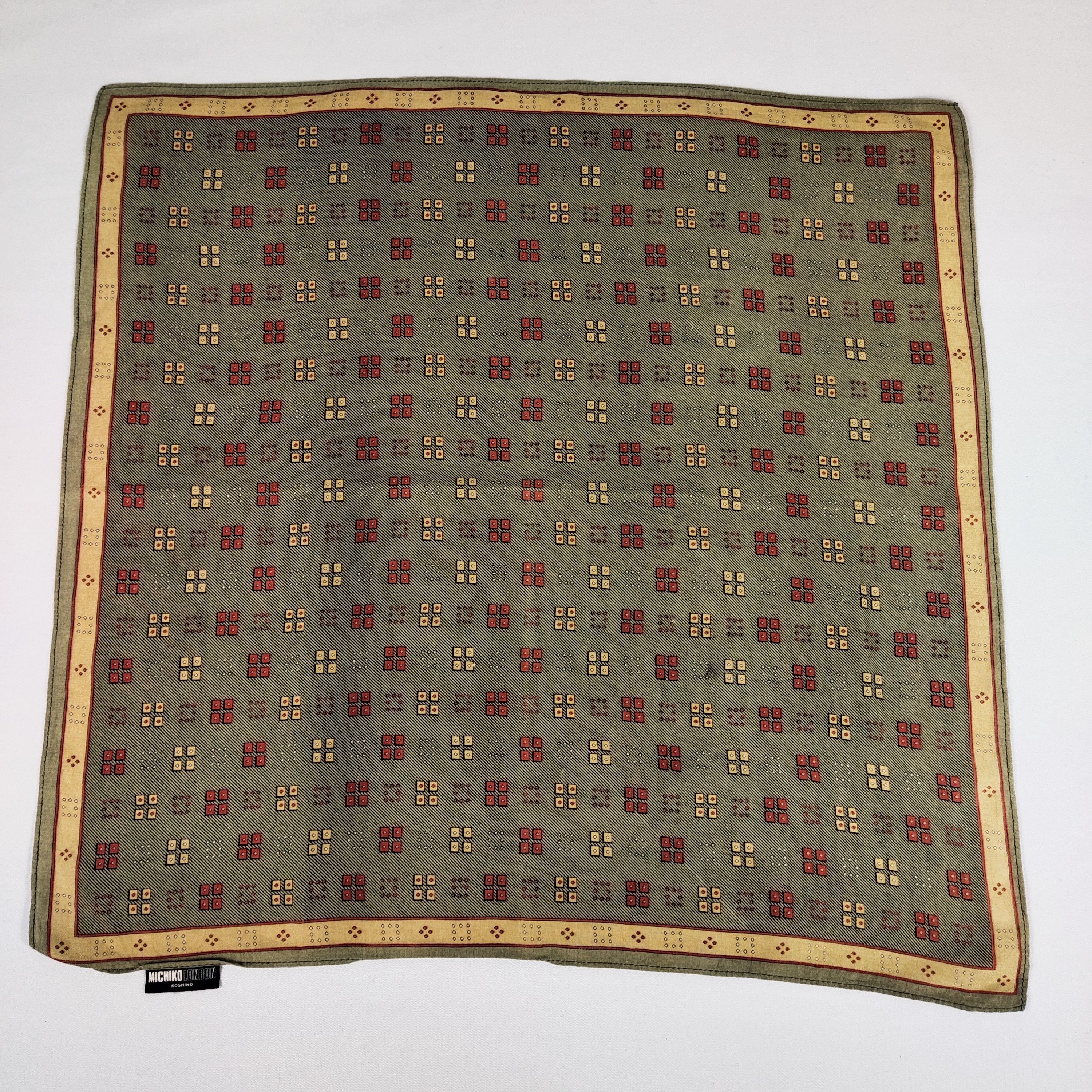 Michiko Koshino London × Vintage Michiko Koshino Handkerchief / Neckerchief / Bandana Size ONE SIZE - 3 Thumbnail
