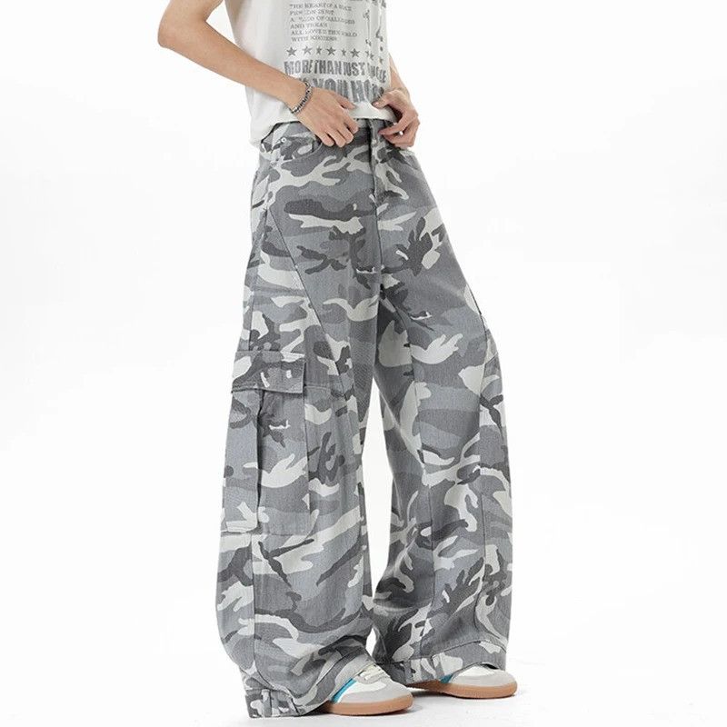 Jean American Street-Style Baggy Camouflage Size US 32 / EU 48 - 3 Thumbnail
