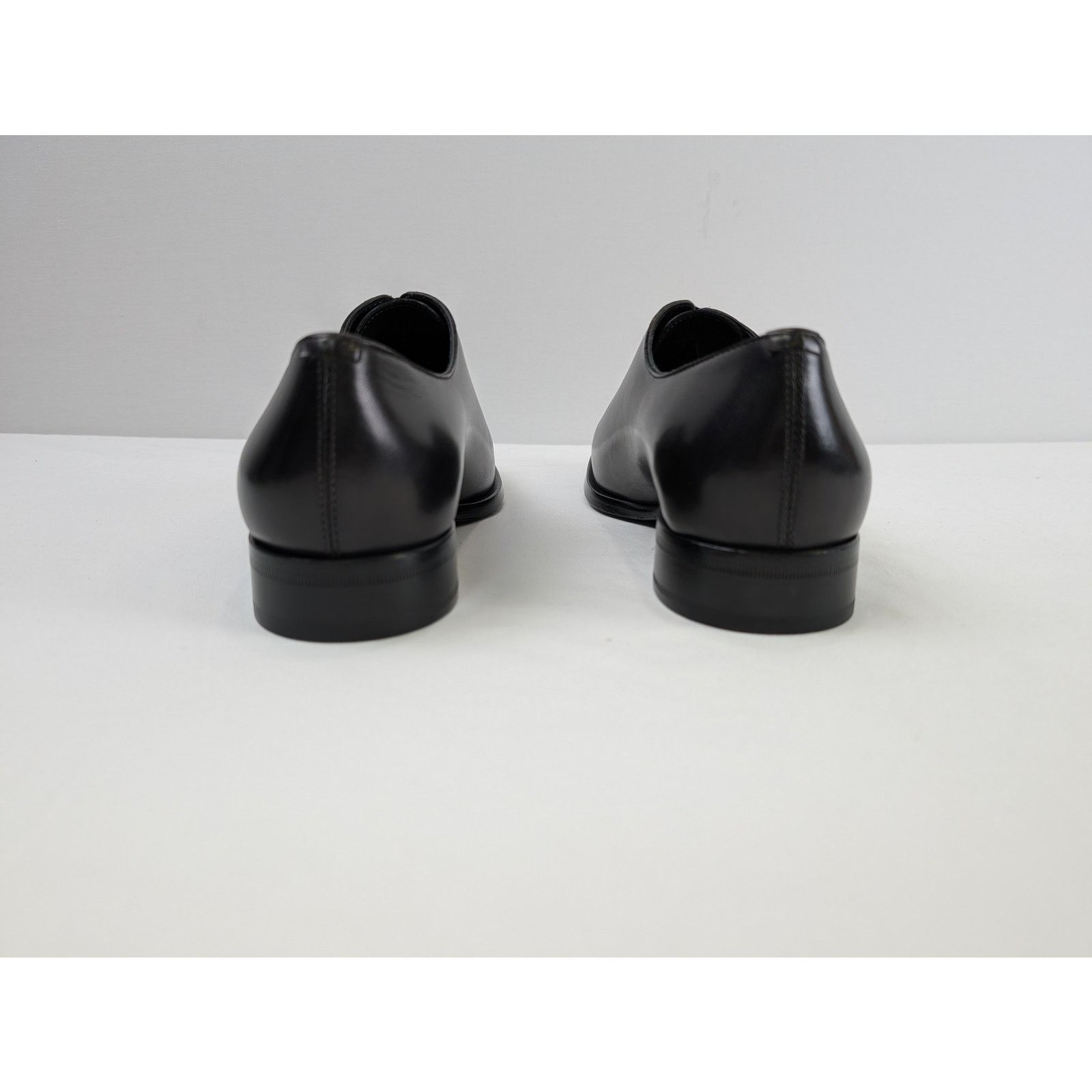 Brioni o1rshd1 Leather shoe Boots in Black Size US 11.5 / EU 44-45 - 11 Thumbnail