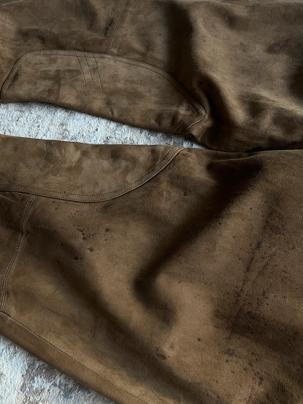 Ralph Lauren Polo Ralph Lauren Purple Label Leather Pants Made in Italy Size 30" / US 8 / IT 44 - 16 Thumbnail