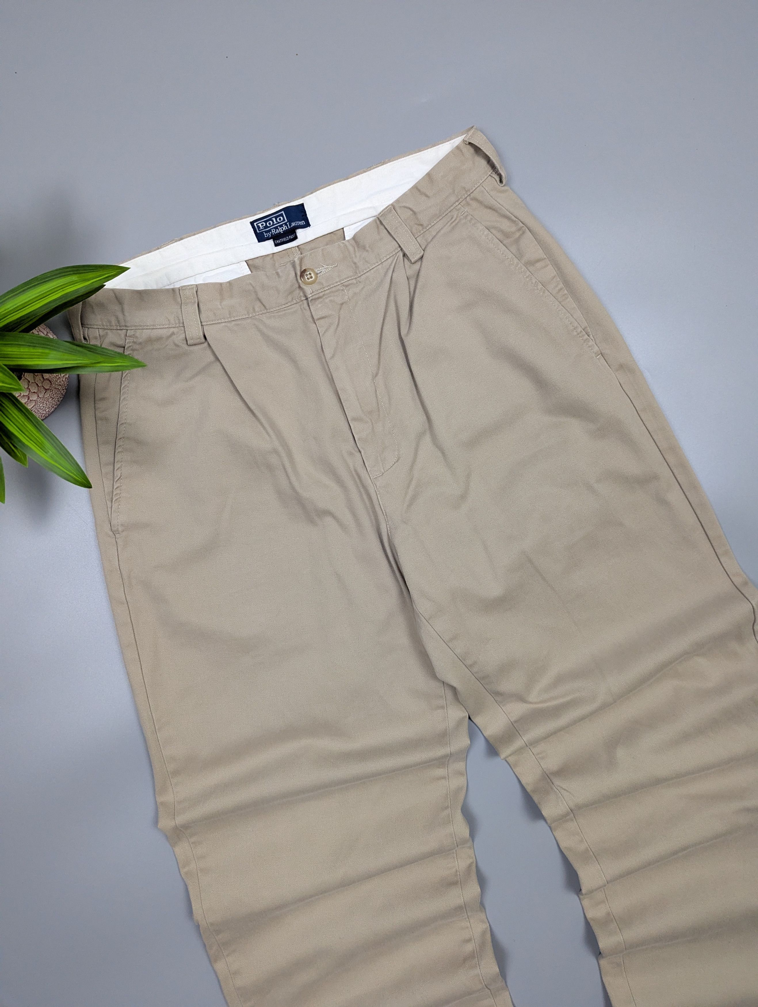 Polo Ralph Lauren POLO RALPH LAUREN VTG Men’s Chatfield Tapered Chino Pants Size US 34 / EU 50 - 3 Thumbnail