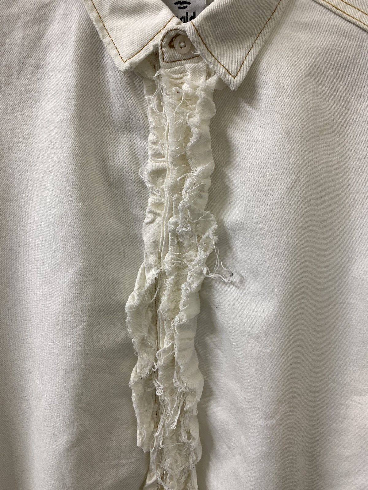 Japanese Brand × Vintage X GIRL RUFFLE SHIRT (UNISEX) Size US S / EU 44-46 / 1 - 3 Thumbnail