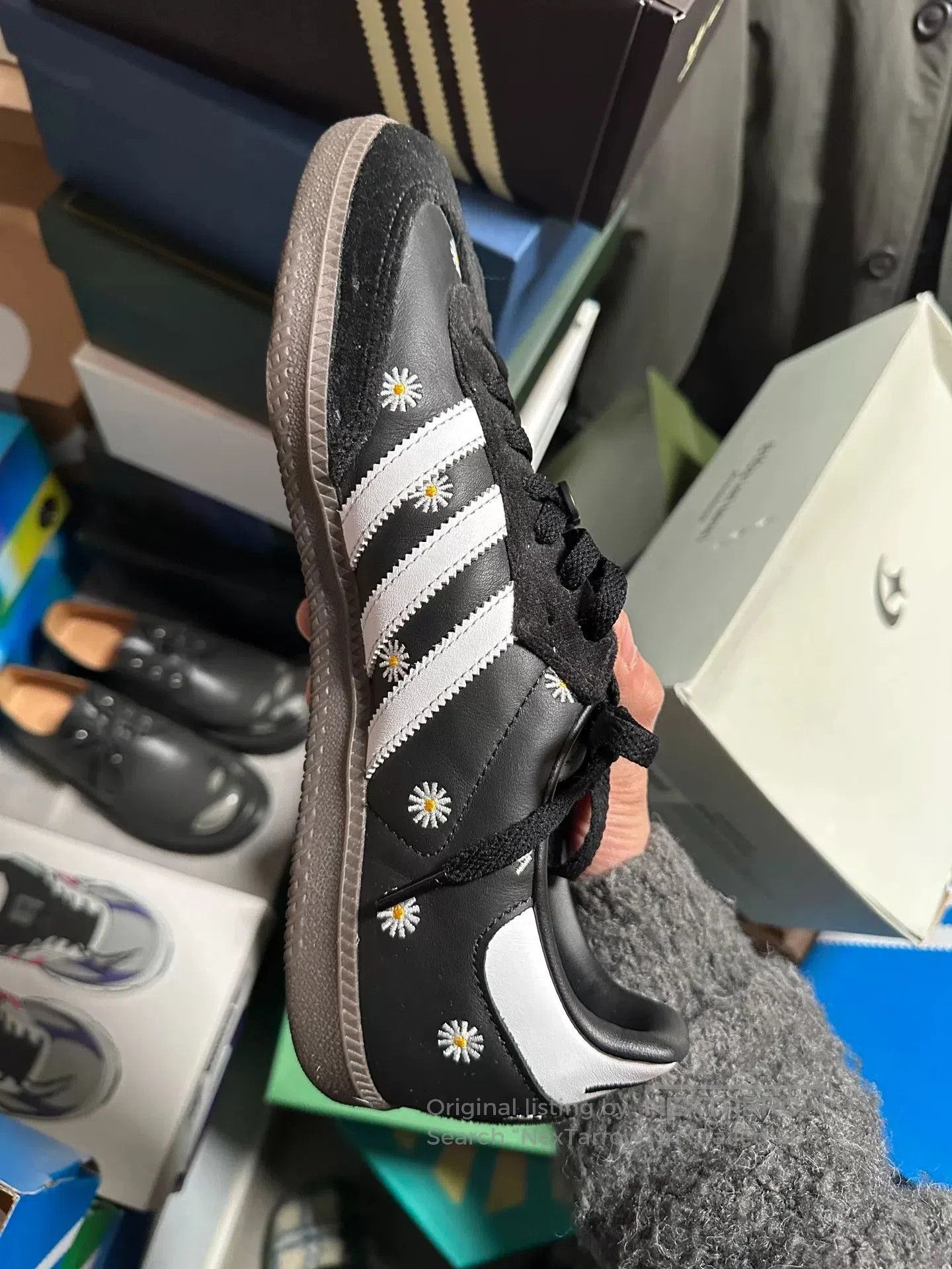 Adidas FACE x atmos x adidas Samba. Size US 11.5 / EU 44-45 - 3 Thumbnail