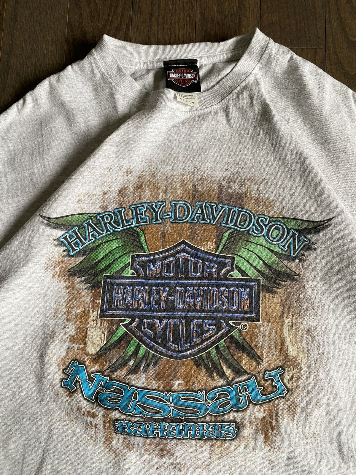Harley Davidson Vintage Harley Davidson Tee Size US L / EU 52-54 / 3 - 2 Thumbnail