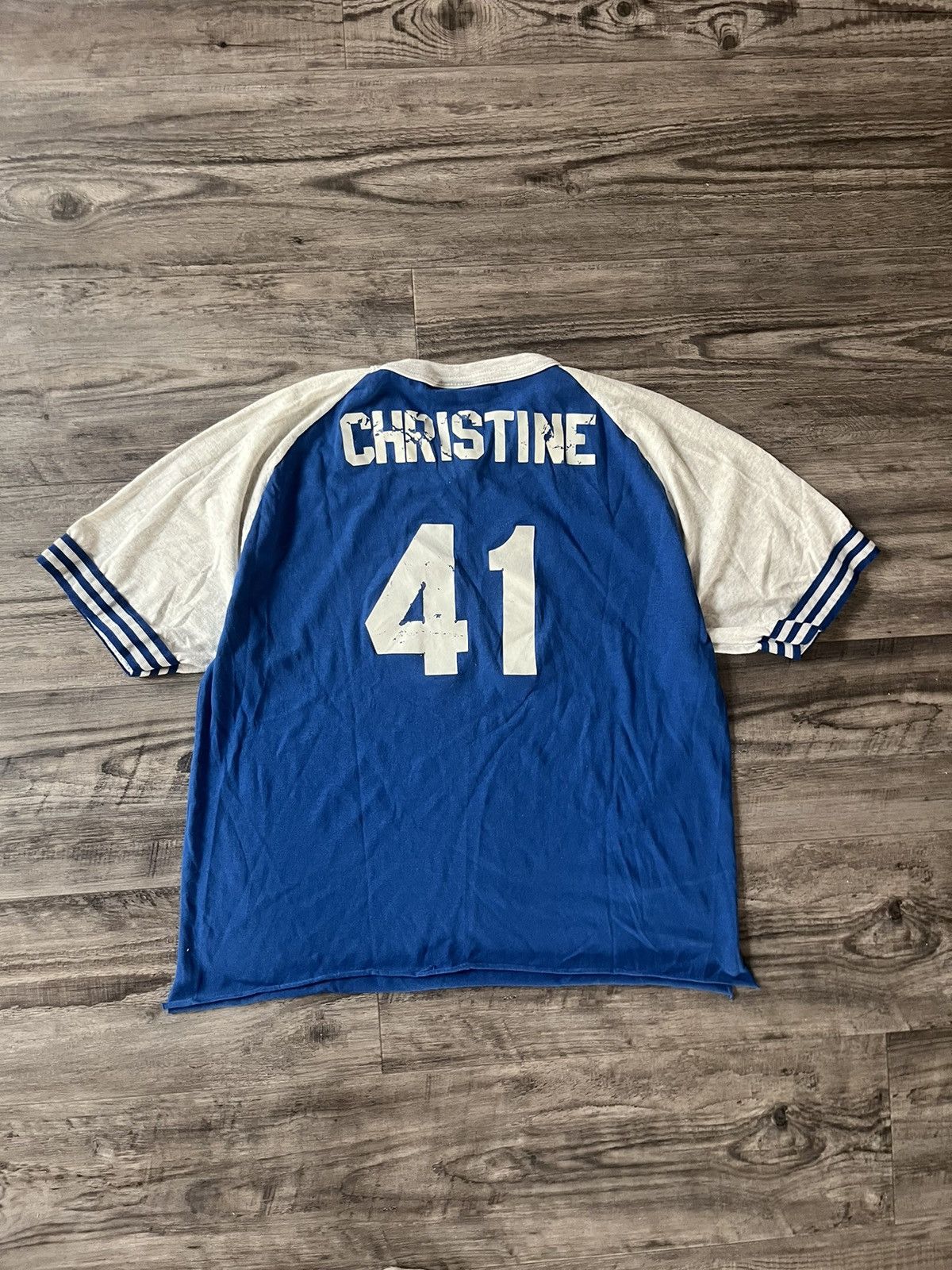 Japanese Brand × Vintage Vintage 90s y2k Softball Tee Size US L / EU 52-54 / 3 - 3 Thumbnail