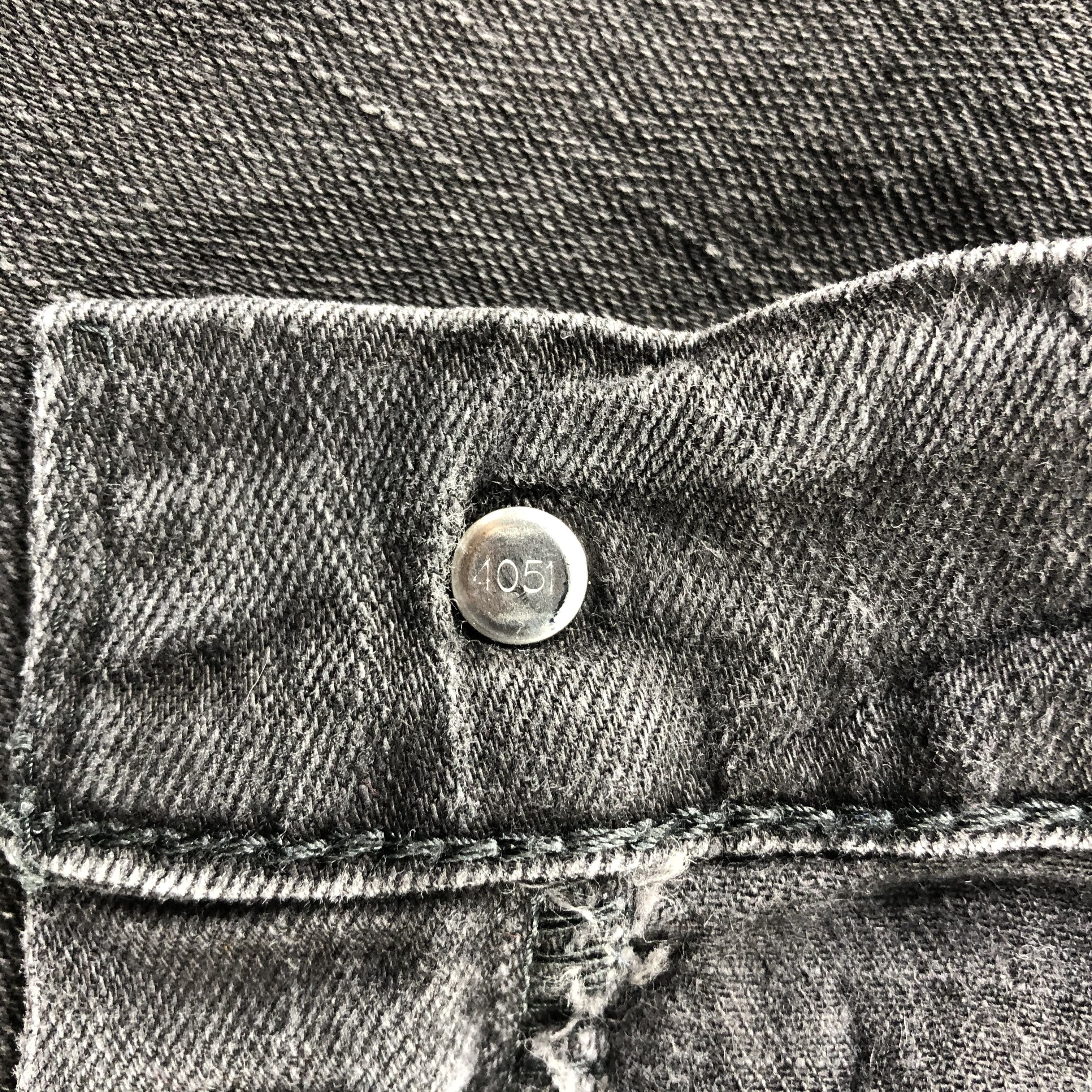Levi's Vintage Faded Black Levis 514 Jeans-J2654 Size US 35 - 10 Thumbnail