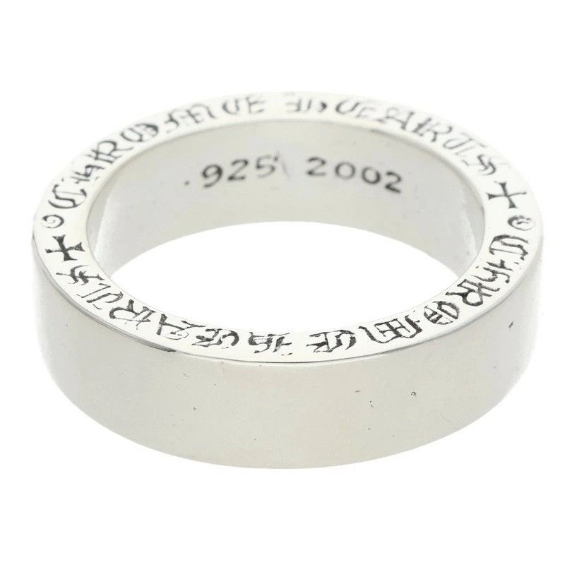 Chrome Hearts 7.5🔥 CHROME HEARTS 6MM SPACER PLN RING SILVER Size ONE SIZE - 1 Thumbnail