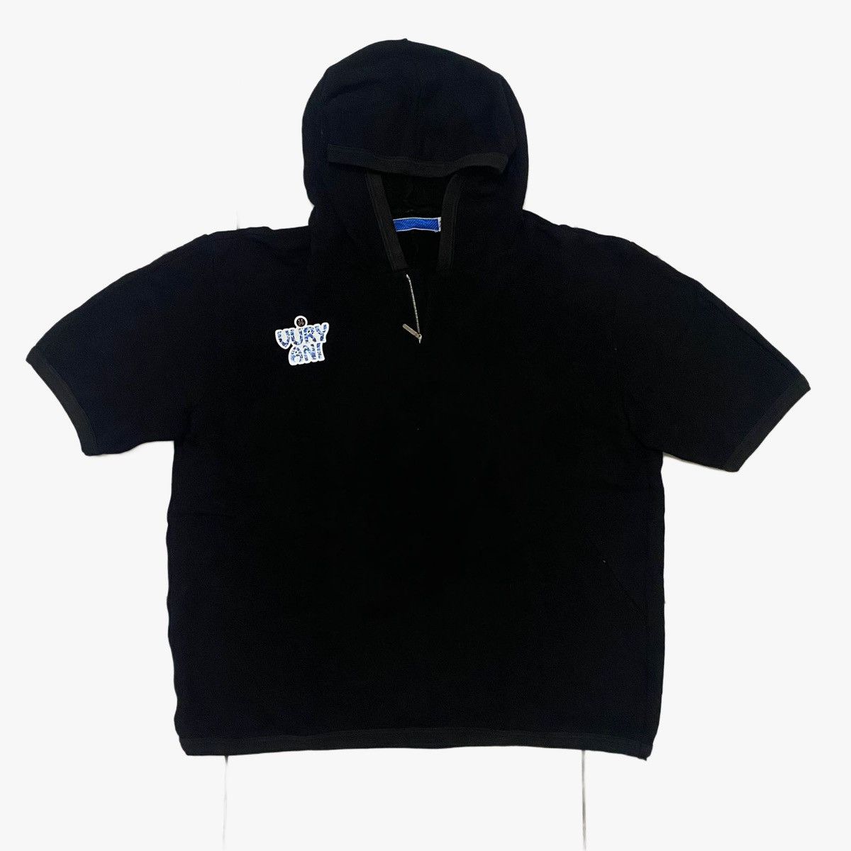 OG 90’s Number Nine Blue Tag Short Sleeve Hoodie