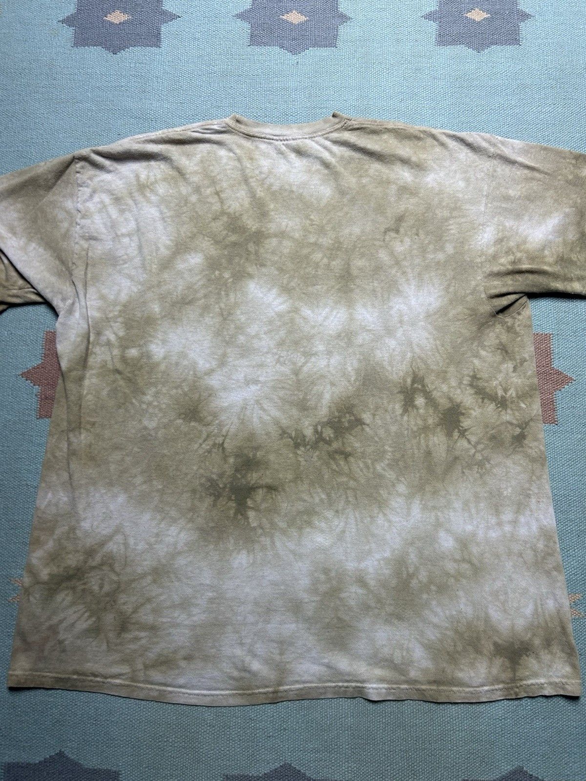 Vintage Vintage tie dye t shirt earth tone cotton delta adult 3XL Size US XXL / EU 58 / 5 - 6 Thumbnail