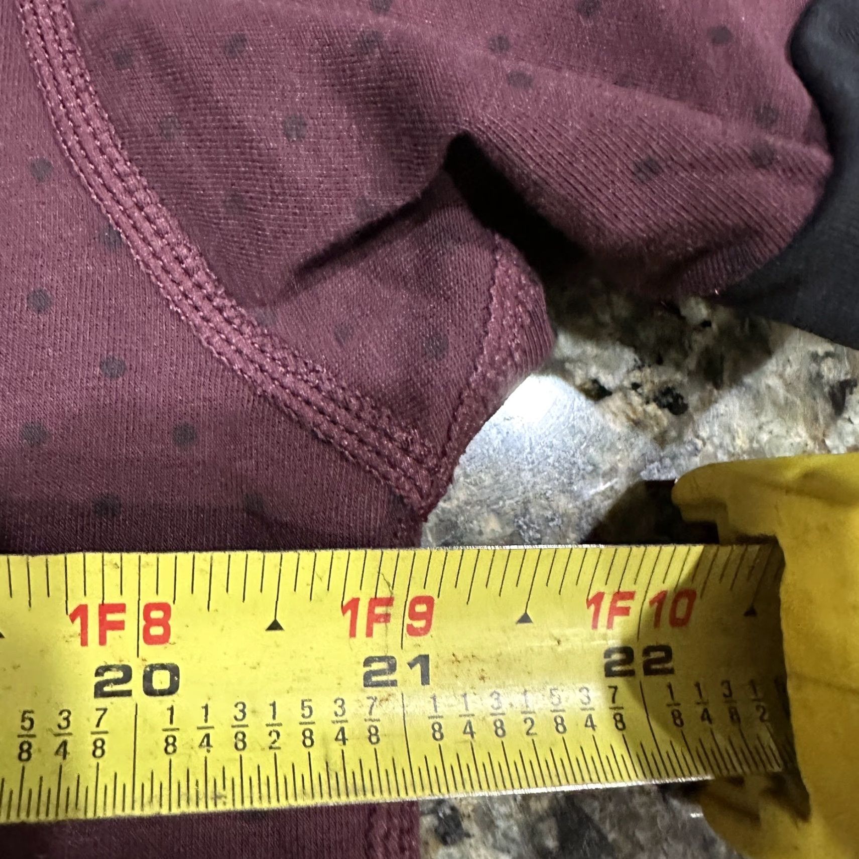 Vintage BYLT Polo Shirt Men L Burgundy Black Polka Dot Button Short Sleeve Casual Golf Breathable Lightweight Performance Shirt Size US L / EU 52-54 / 3 - 7 Thumbnail