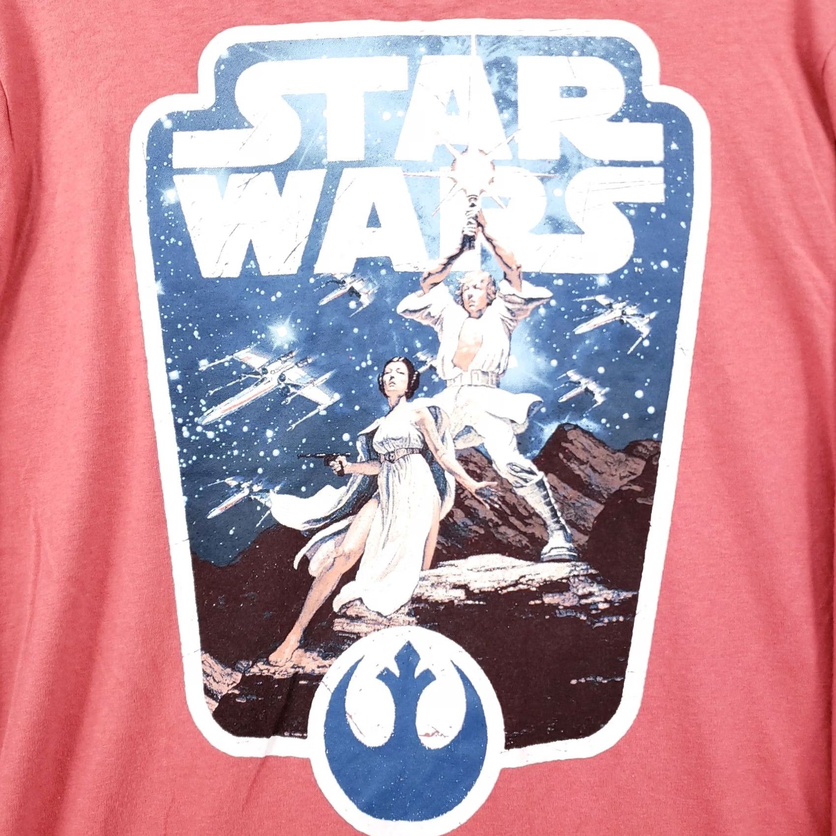 Vintage Fifth Sun Star Wars Shirt Mens M Red In A Galaxy Far Away Poster Size US M / EU 48-50 / 2 - 6 Thumbnail