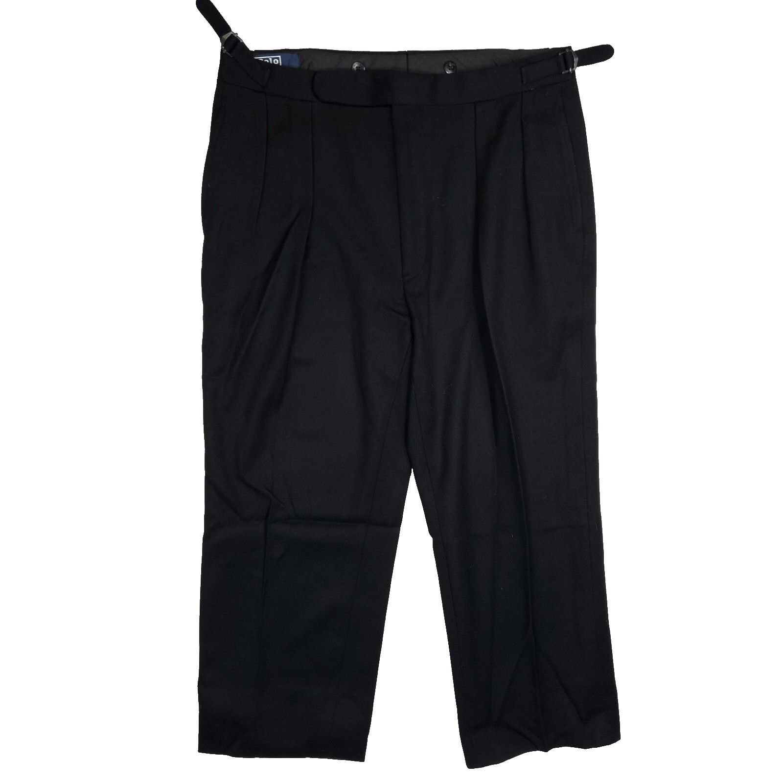Polo Ralph Lauren VTG Polo Ralph Lauren Pants Men 34x25 Adjustable Waist Thick Size US 34 / EU 50 - 1 Thumbnail