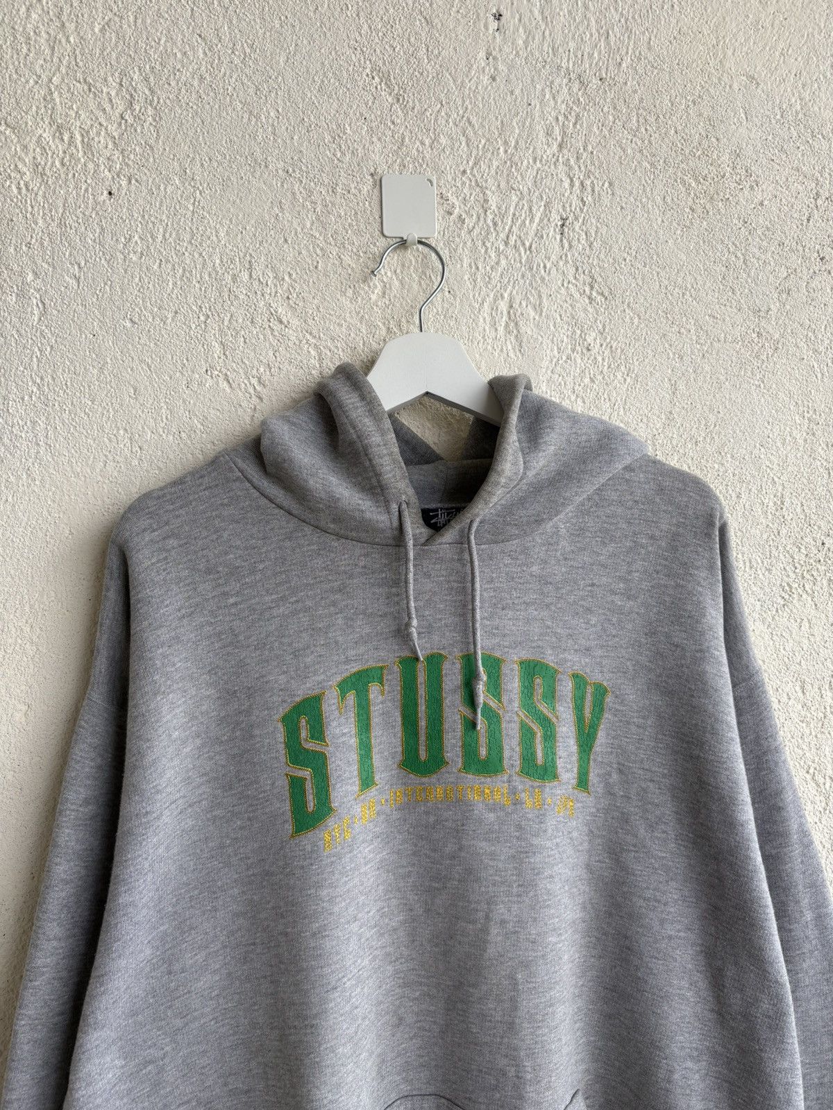 Stussy 90s Stussy Font Logo Hoodies Size US XL / EU 56 / 4 - 2 Thumbnail
