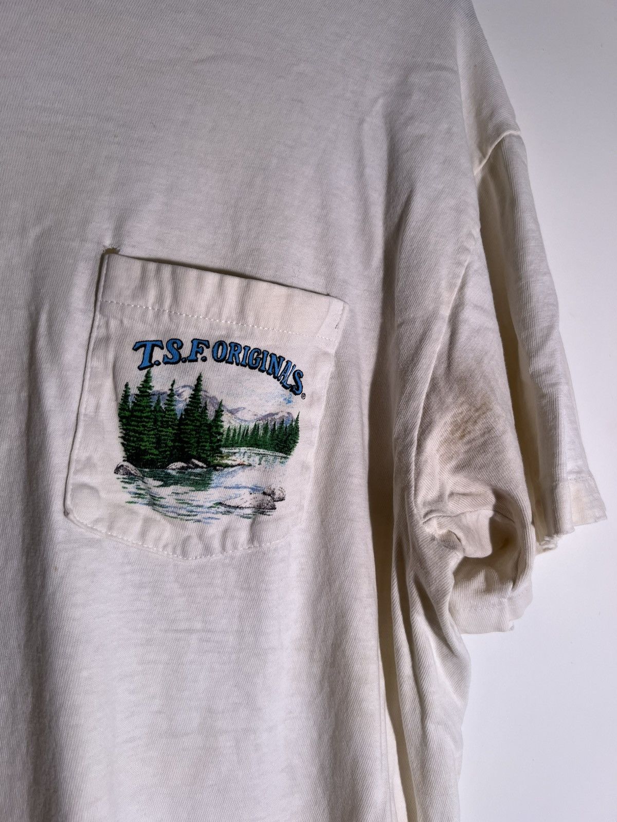 Vintage 90’s 2000’s Y2K Vintage T.S.F. Originals Duck Retro Shirt Size US L / EU 52-54 / 3 - 10 Thumbnail