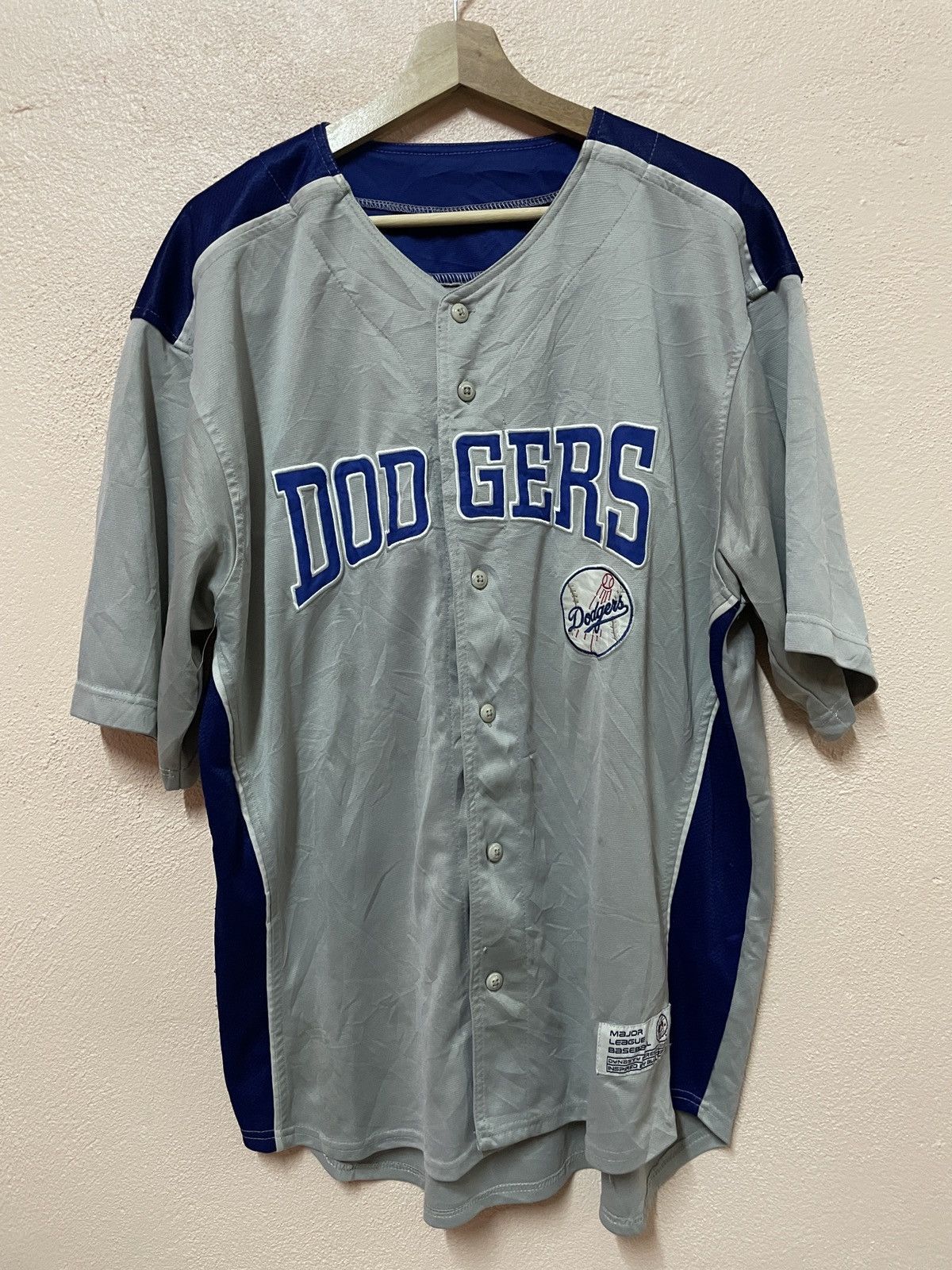 MLB × Vintage Vintage Los Angeles Dodgers Jersey MLB Baseball Y2K Baggy XL Size US XL / EU 56 / 4 - 2 Thumbnail