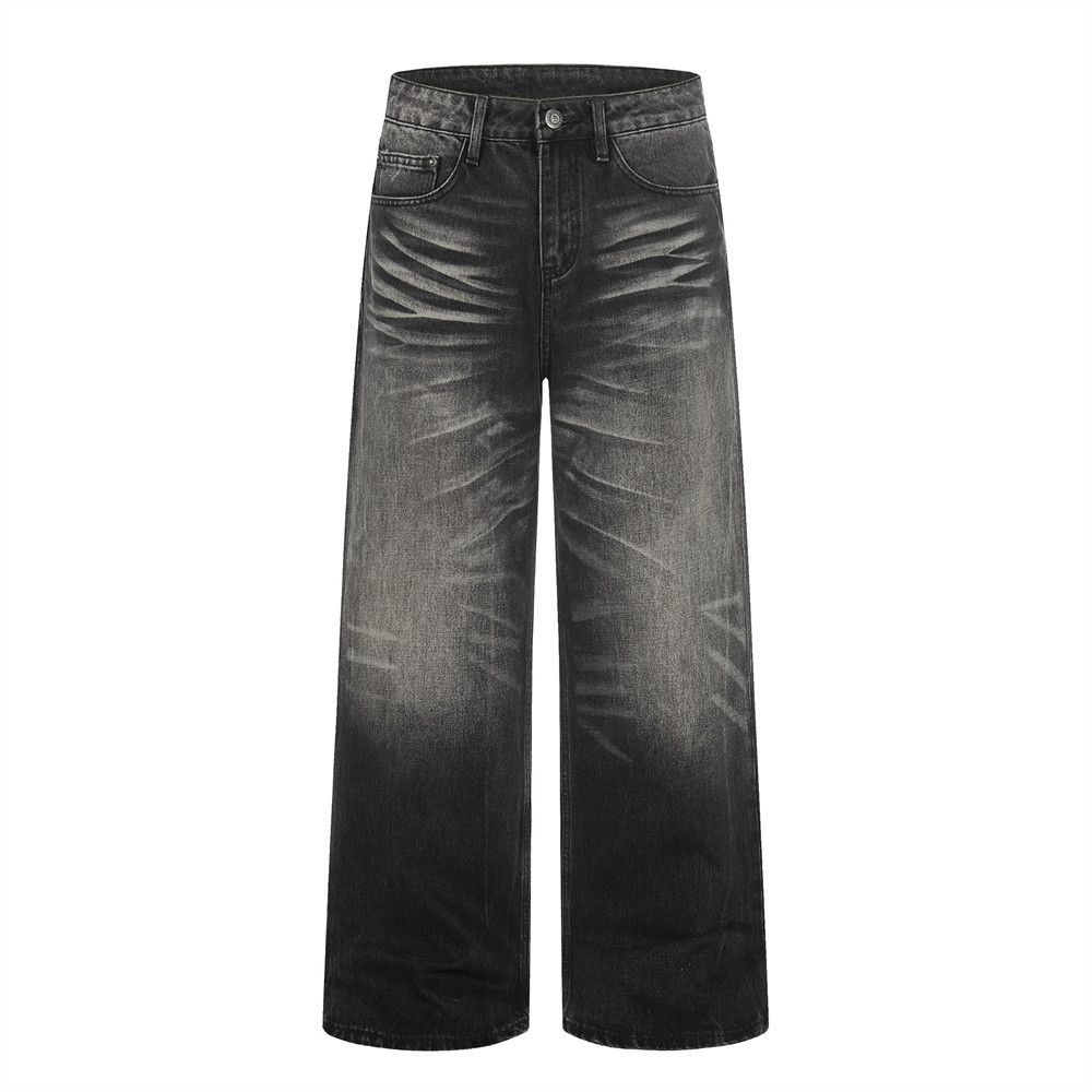 Vintage Men's American Vintage Washed & Whiskered Jeans Size US 32 / EU 48 - 1 Thumbnail