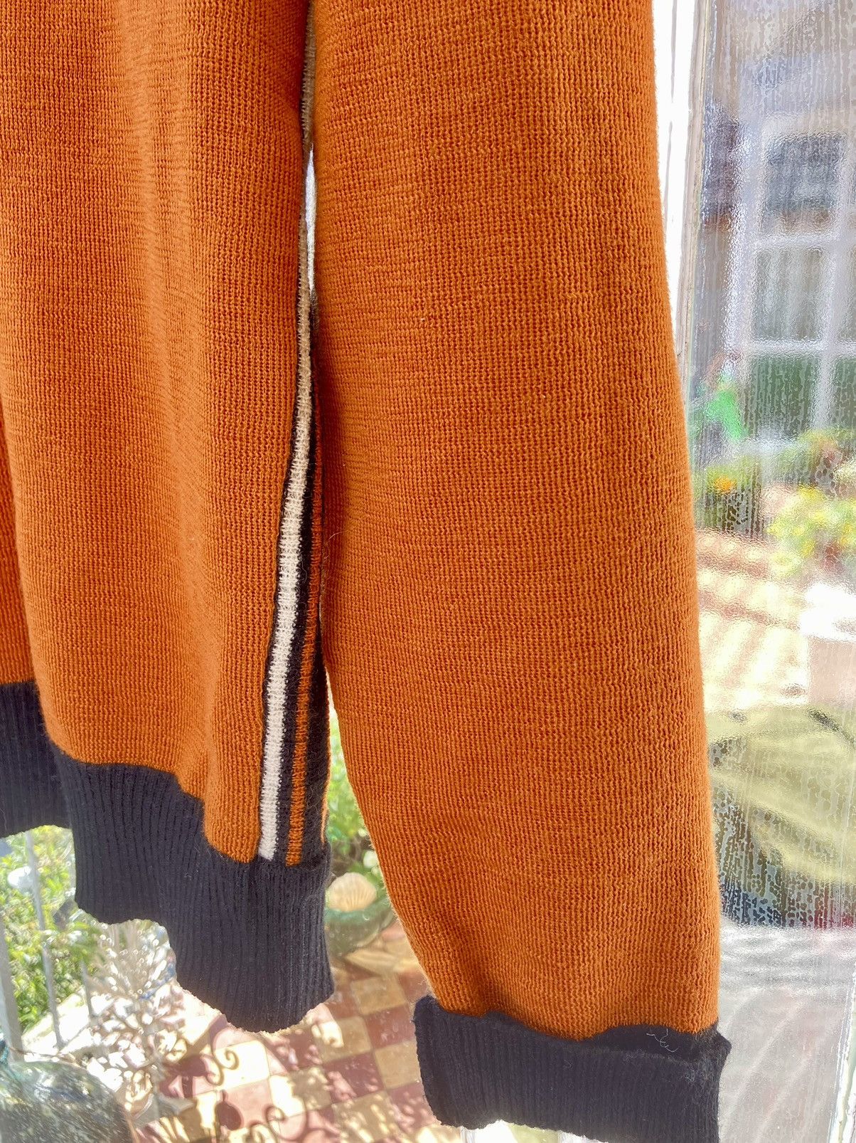 AMI AMI Mattiussi Wool Jumper RRP $300 NEW Orange Mr Porter Size US L / EU 52-54 / 3 - 10 Thumbnail