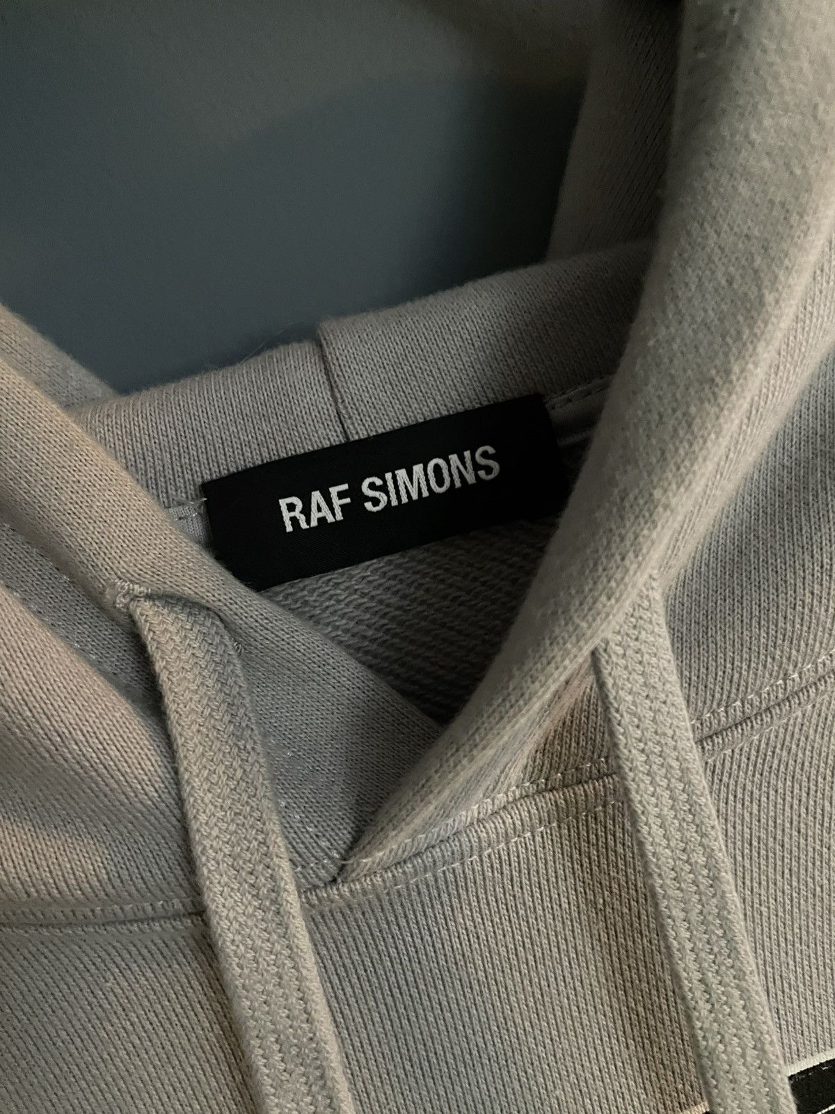 Raf Simons Raf Simons Grey Graphic Hoodie SS19 Size US M / EU 48-50 / 2 - 3 Thumbnail