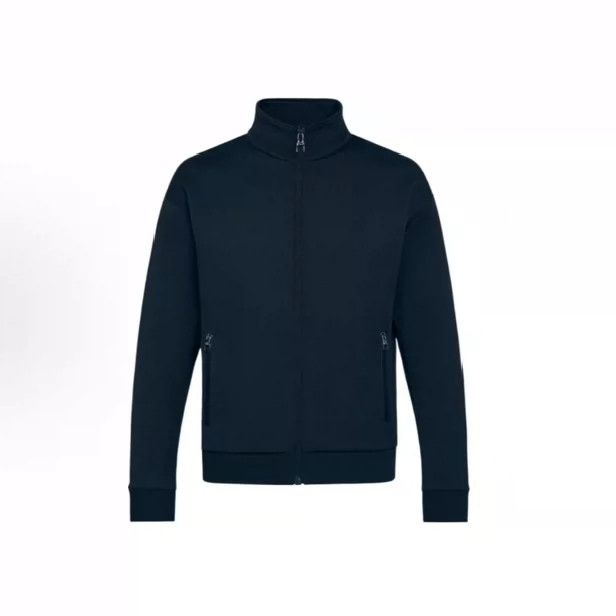 Louis Vuitton Louis Vuitton Deep Blue Embossed Full Logo Jacket Size US XS / EU 42 / 0 - 1 Thumbnail