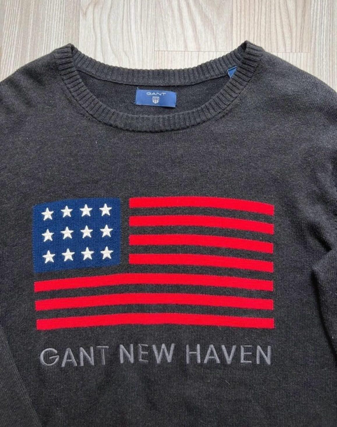 Gant gant sweater with a large American flag logo Size US M / EU 48-50 / 2 - 4 Thumbnail