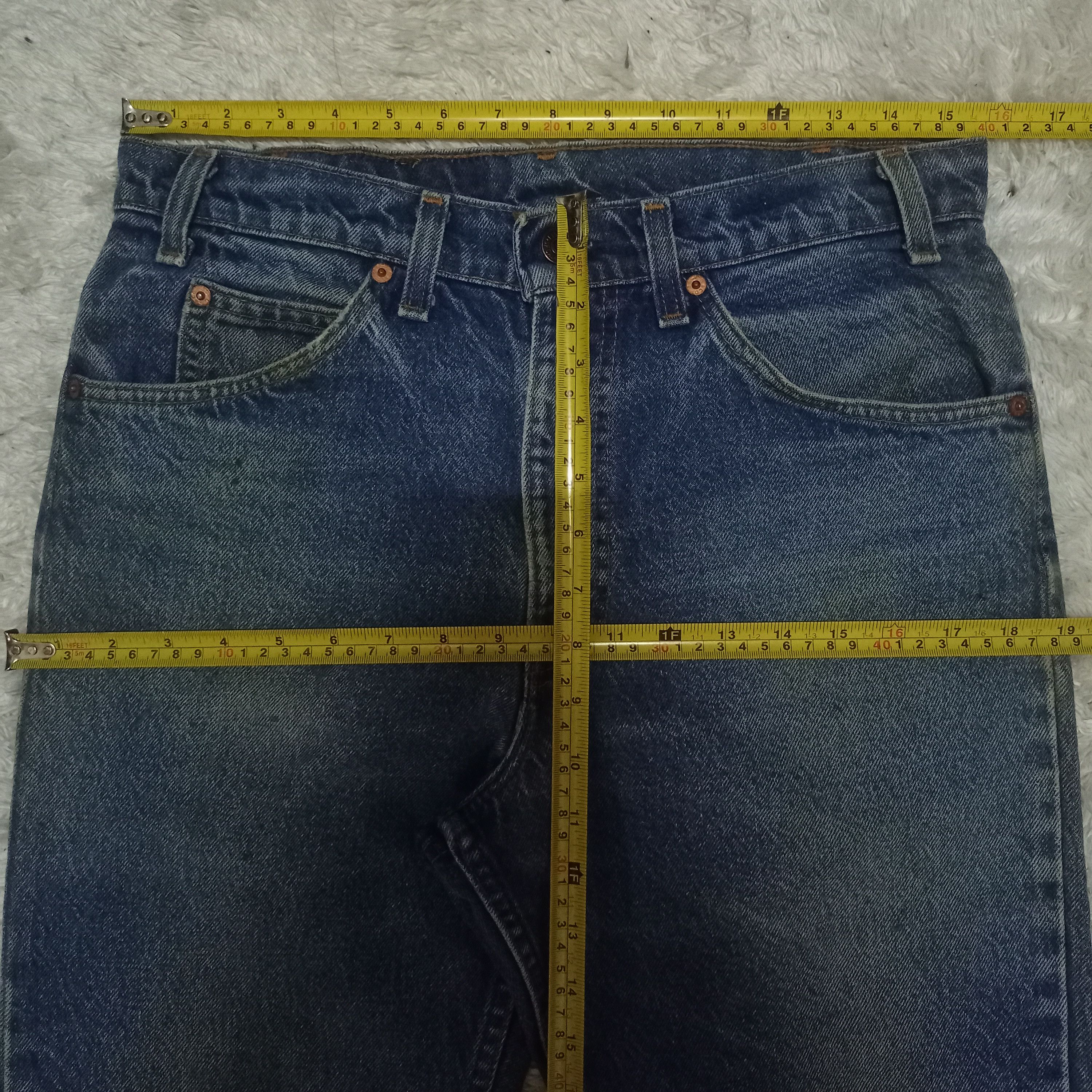 Levi's × Levi's Vintage Clothing Vintage 90s Levis 509 Orange Tab Distressed Blue Jeans Size US 31 - 10 Thumbnail