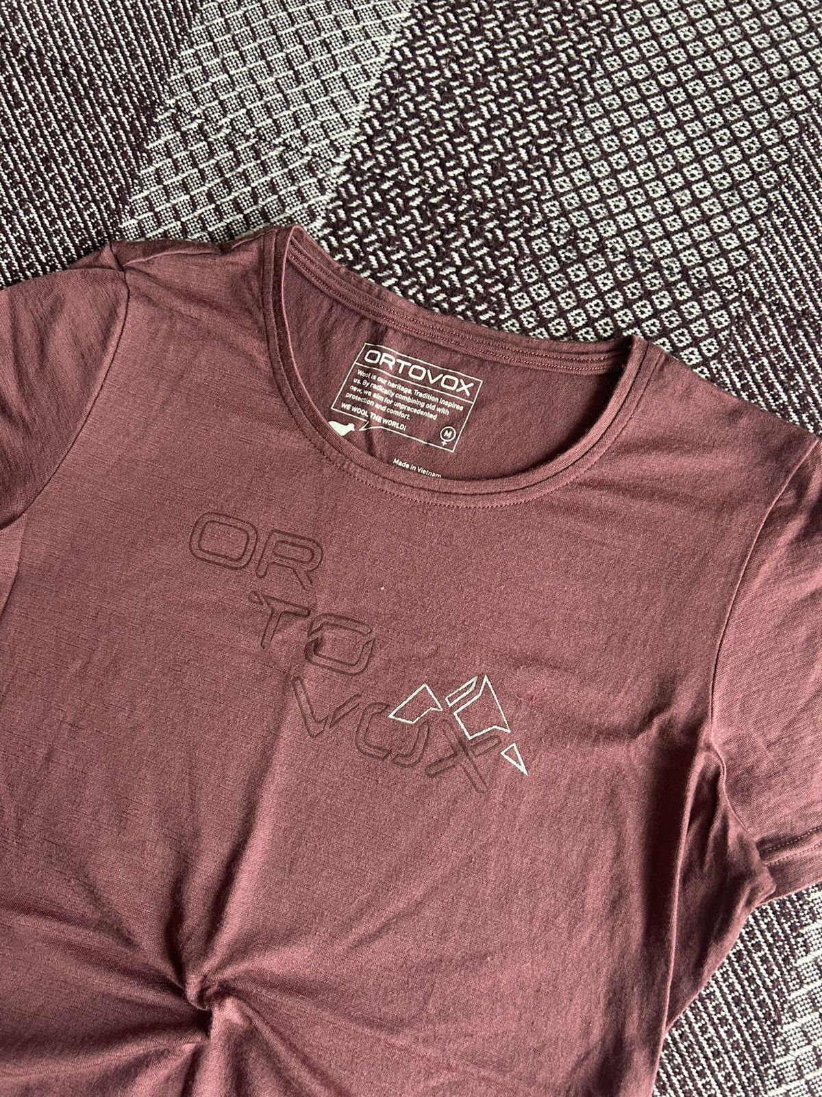 ORTOVOX ORTOVOX Big Logo Women T-shirt Outdoor Style Tracking Size M Size M / US 6-8 / IT 42-44 - 3 Thumbnail