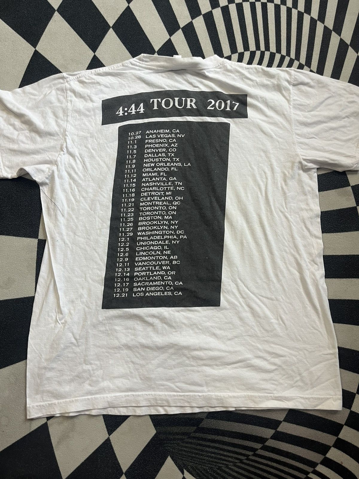 Band Tees 4:44 JAY-Z TOUR 2017’s collection Tshirt Size US L / EU 52-54 / 3 - 8 Thumbnail