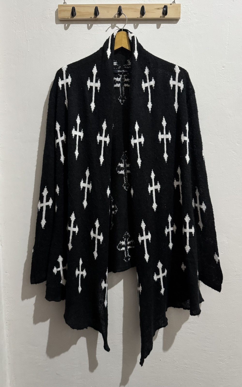 Hysteric Glamour × If Six Was Nine × Japanese Brand Y2k Neon Soda cross ifsixwasnine long cardigan Size US L / EU 52-54 / 3 - 1 Thumbnail