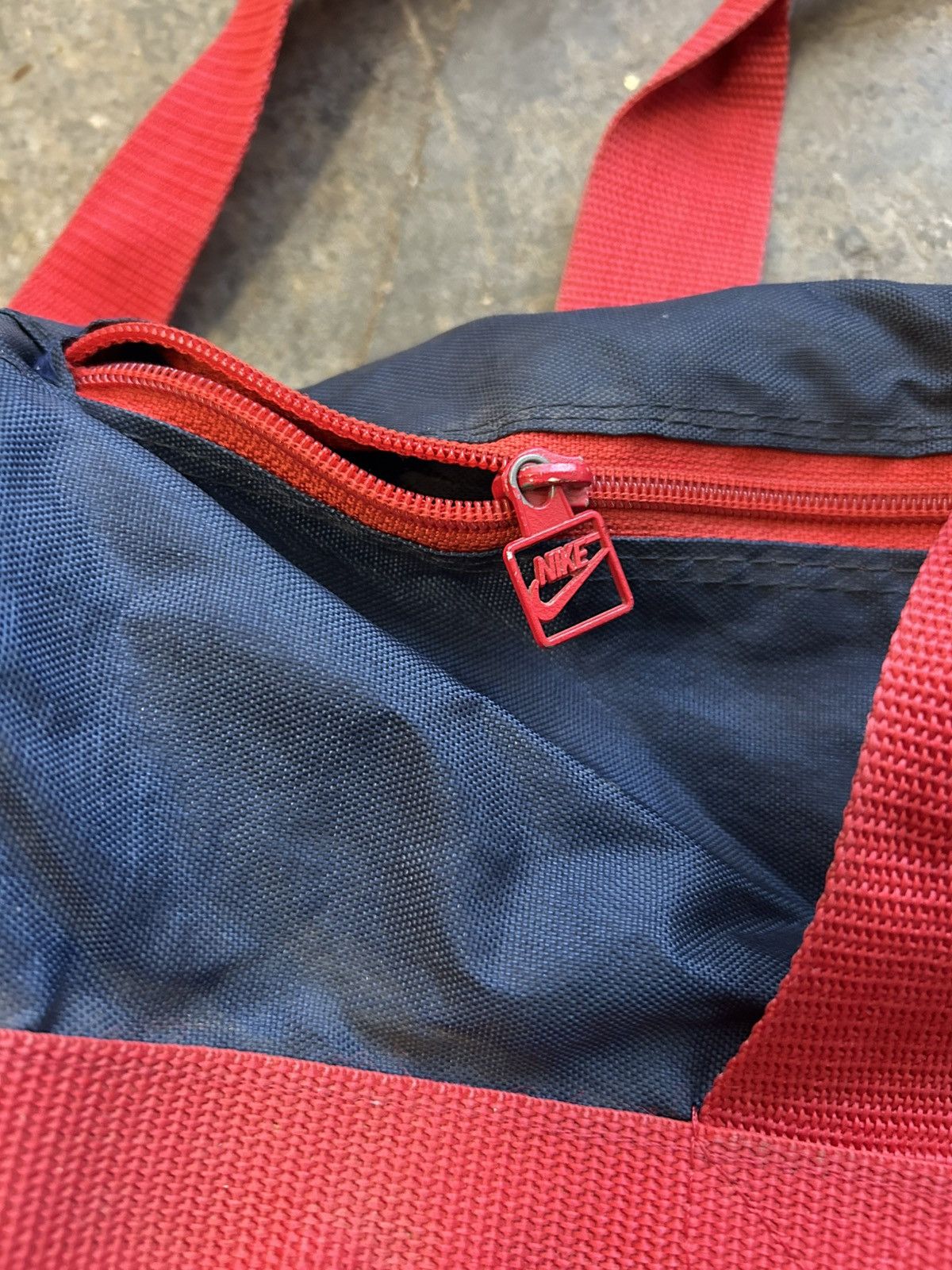 Nike Vintage Nike Duffle Bag – 90s Red/Blue Size ONE SIZE - 3 Thumbnail