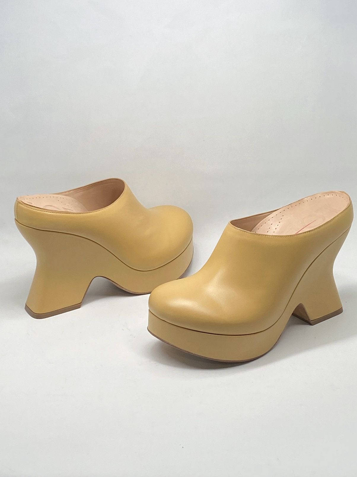 Loewe Loewe Terra 100 leather platform clogs size 37 Size US 7 / IT 37 - 12 Thumbnail