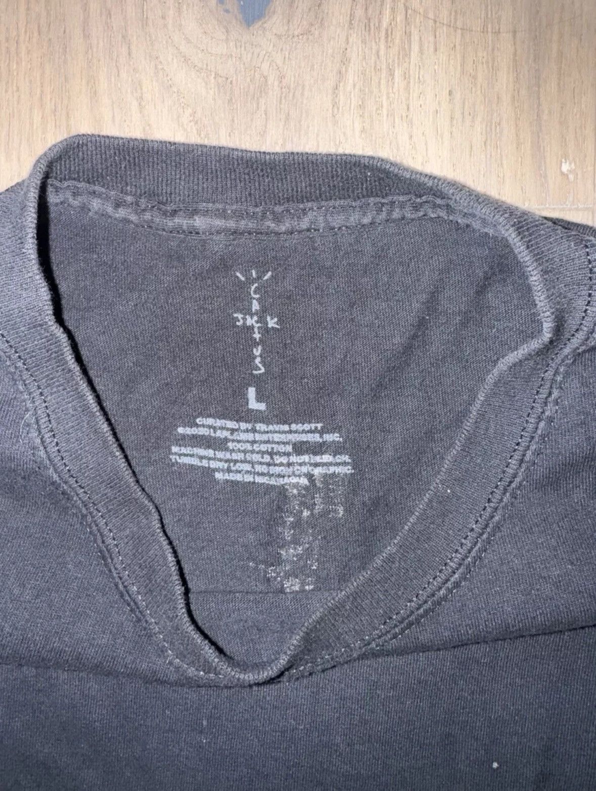 Playstation × Travis Scott Travis Scott Playstation Black Tee Size US L / EU 52-54 / 3 - 5 Thumbnail