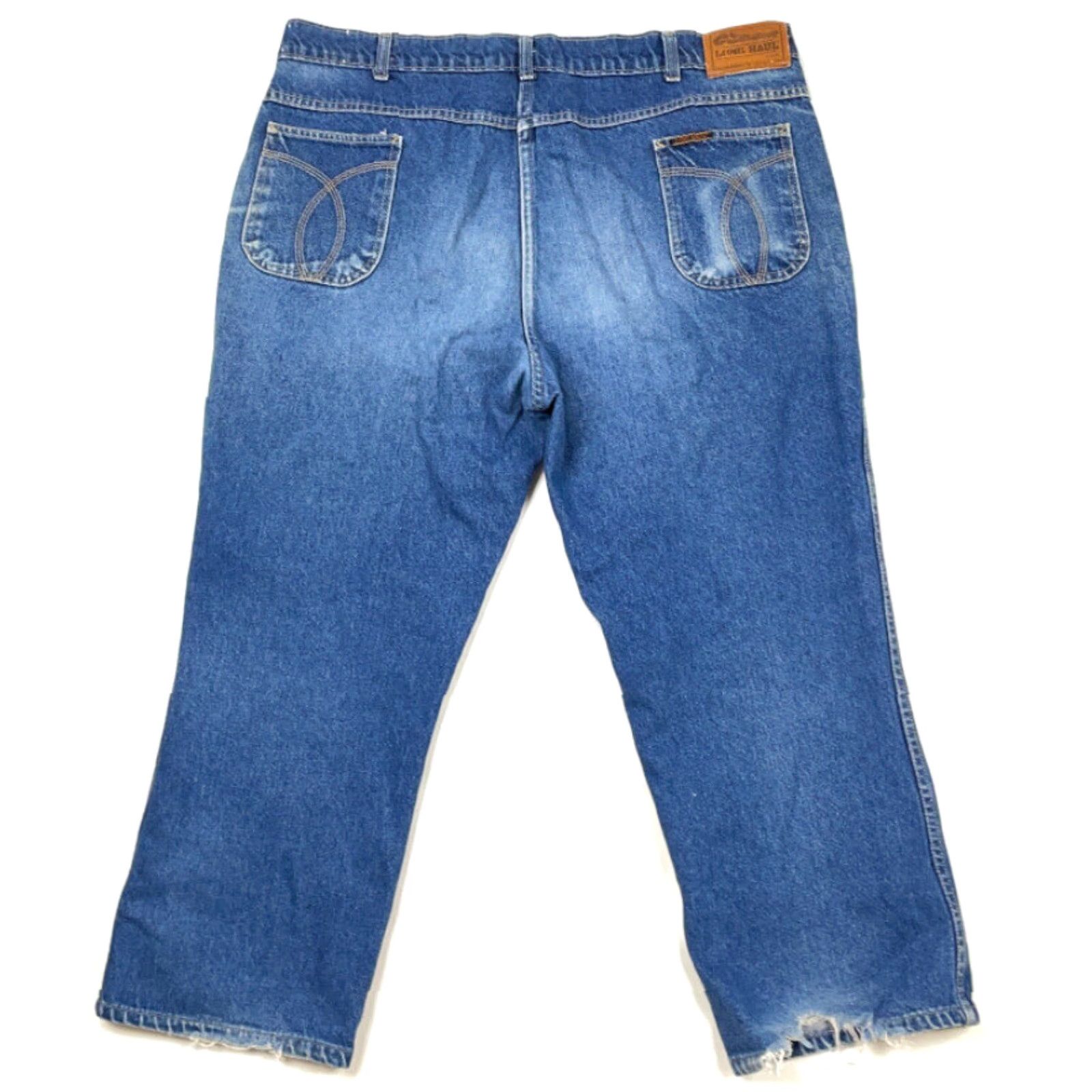 Vintage VINTAGE Long Haul High Rise Denim Jeans 42 Blue 80s Grunge Mens Size US 42 / EU 58 - 3 Thumbnail