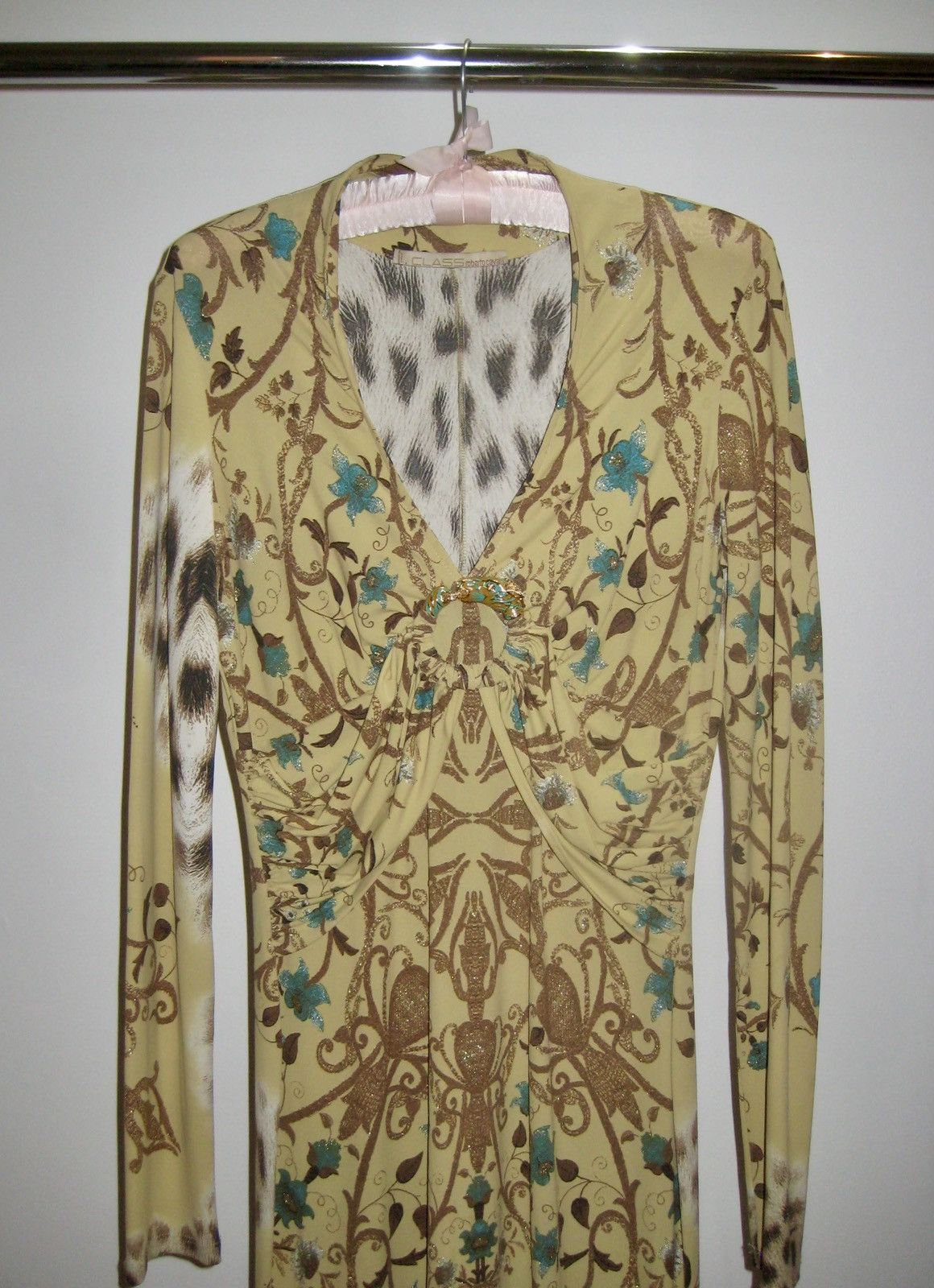 Roberto Cavalli Rare CLASS Roberto Cavalli vintage midi dress Size M / US 6-8 / IT 42-44 - 2 Thumbnail