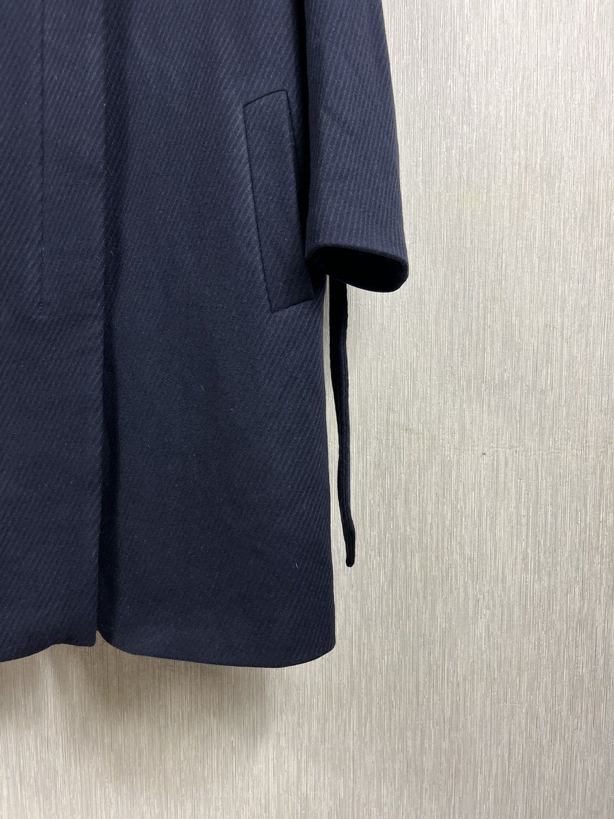 Designer × Filippa K Filippa K AW16 Iza wool belt coat navy designer Size M / US 6-8 / IT 42-44 - 7 Thumbnail