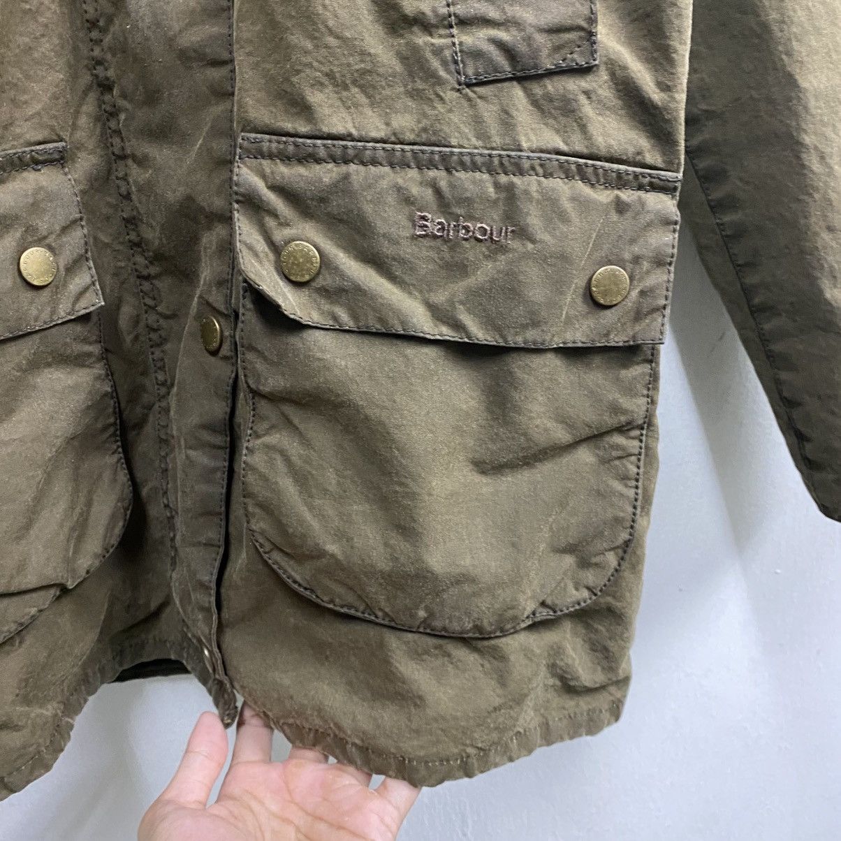 Barbour Barbour Field//Hunting Wax Jacket Size Small Made In England Size US S / EU 44-46 / 1 - 8 Thumbnail
