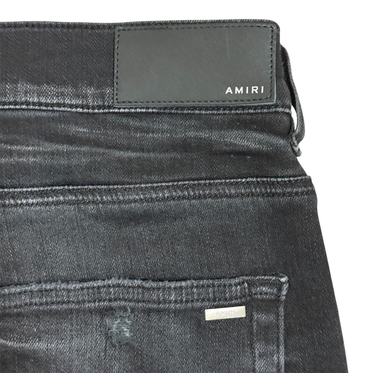 Amiri Amiri Black Crystal Jeans Size 36 Size US 36 / EU 52 - 6 Thumbnail