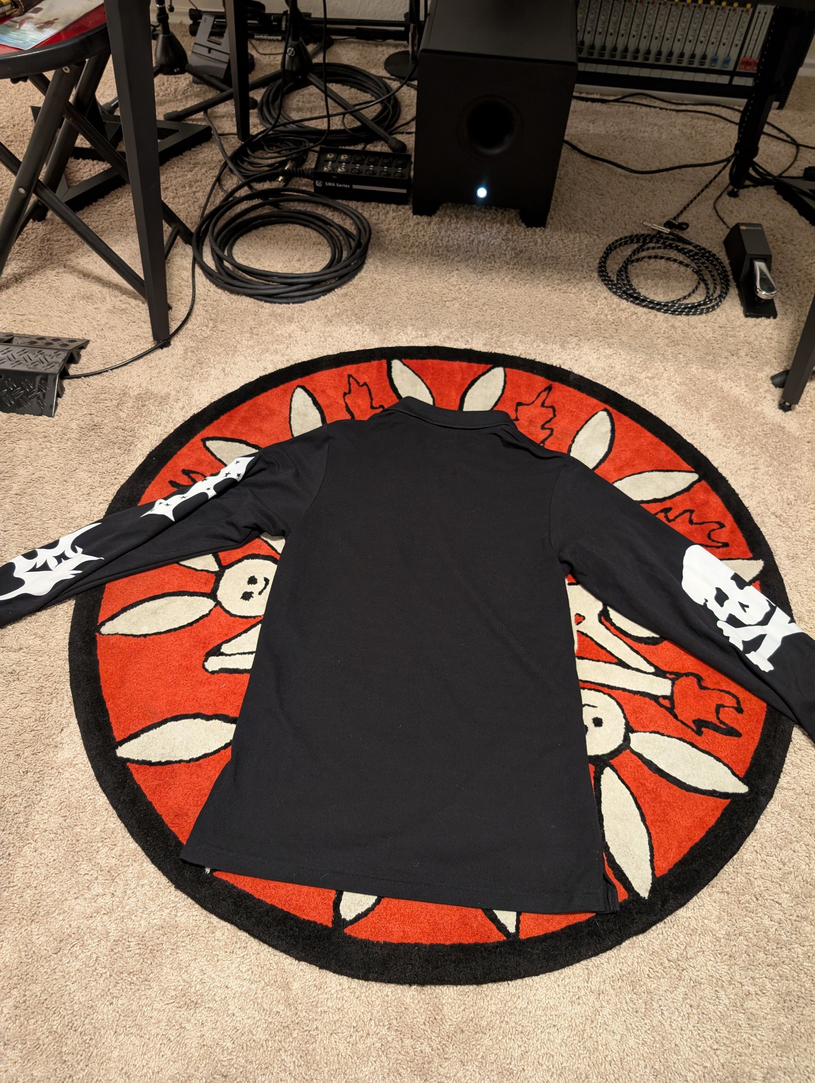 Drain Gang Thaiboy Digital Bank of Star Long Sleeve Polo Size US M / EU 48-50 / 2 - 2 Thumbnail