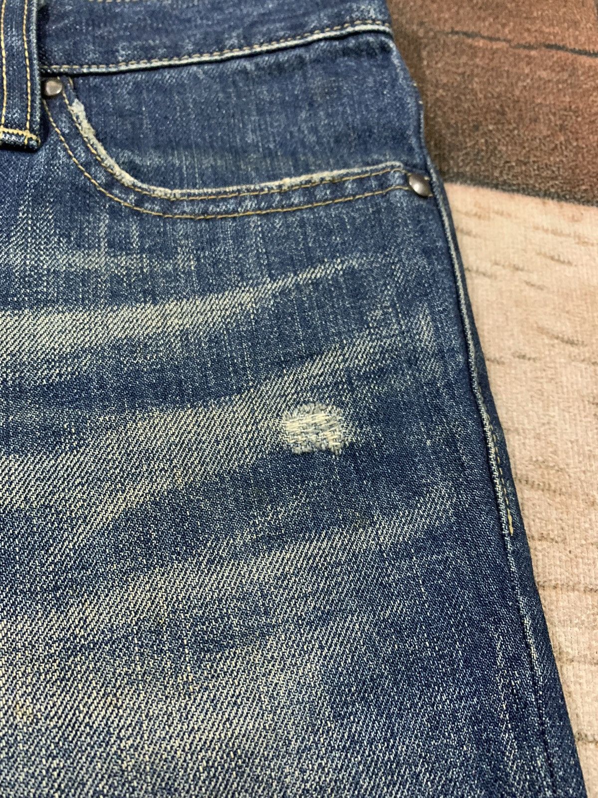 Hysteric Glamour × Japanese Brand × Shellac shellac flare bootcut mud wash style designer japanese Size US 30 / EU 46 - 10 Thumbnail