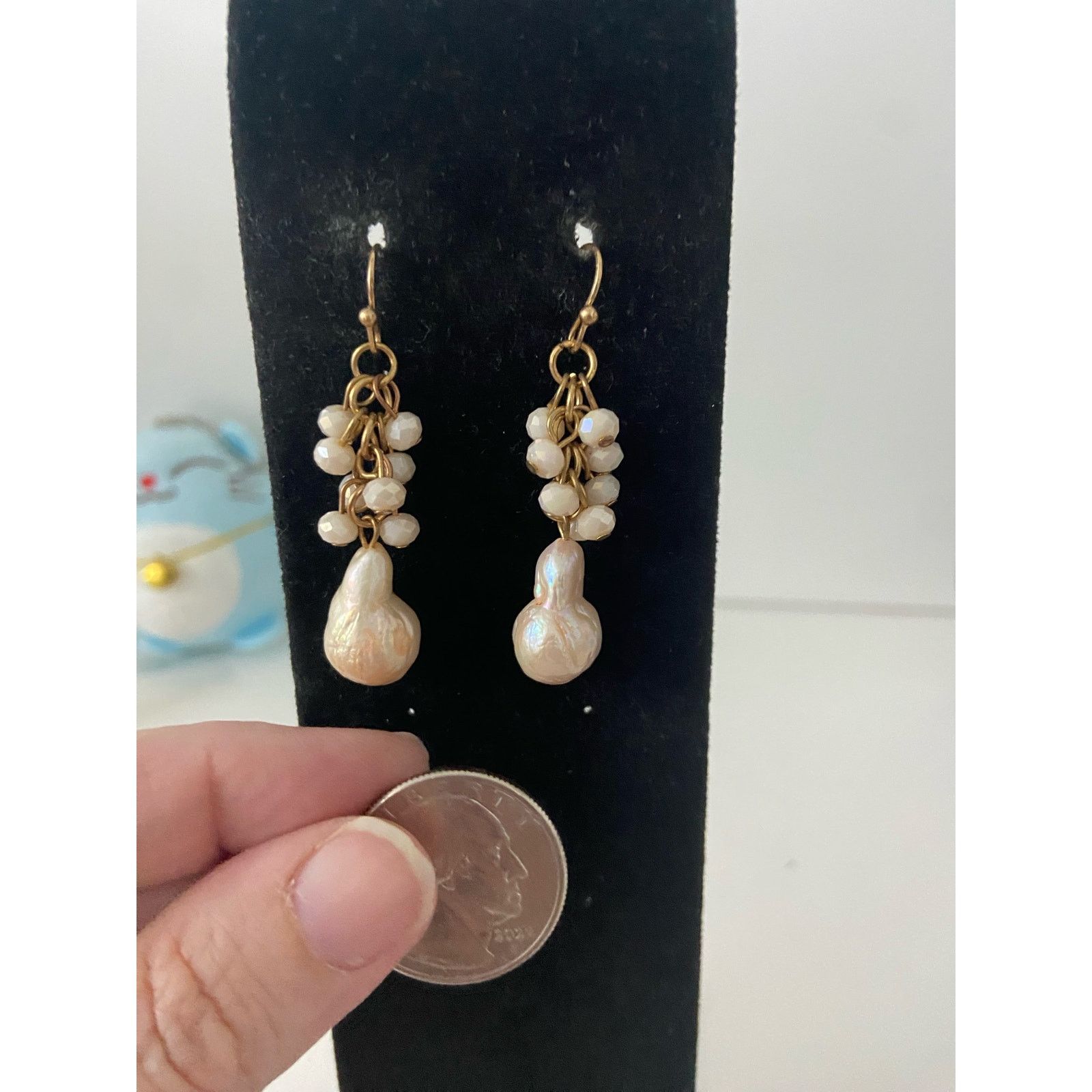 Other faux pearl earrings Size ONE SIZE - 2 Thumbnail
