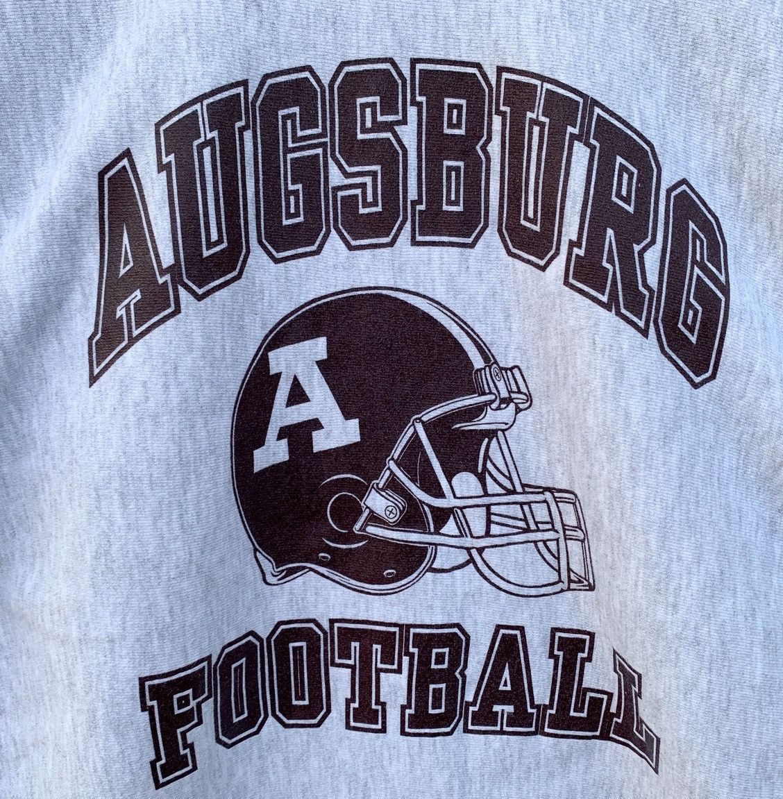 Vintage Vintage 90s Augsburg University Football Crewneck Size US L / EU 52-54 / 3 - 6 Thumbnail