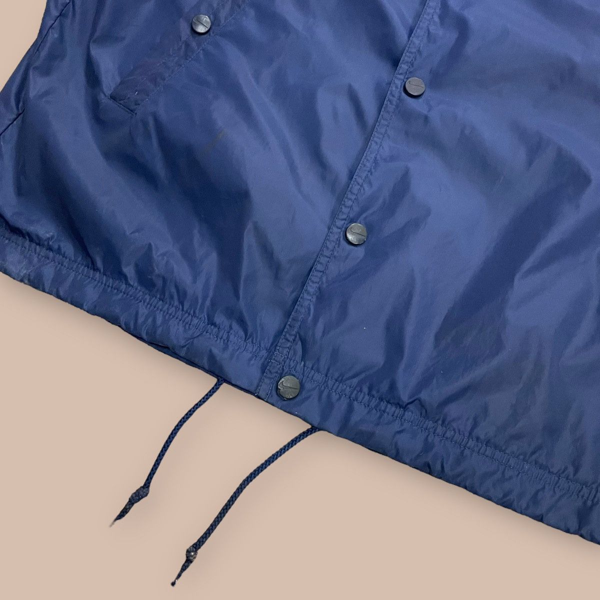 Nike OG 2000's Nike Navy Nylon Jacket Size US S / EU 44-46 / 1 - 7 Thumbnail
