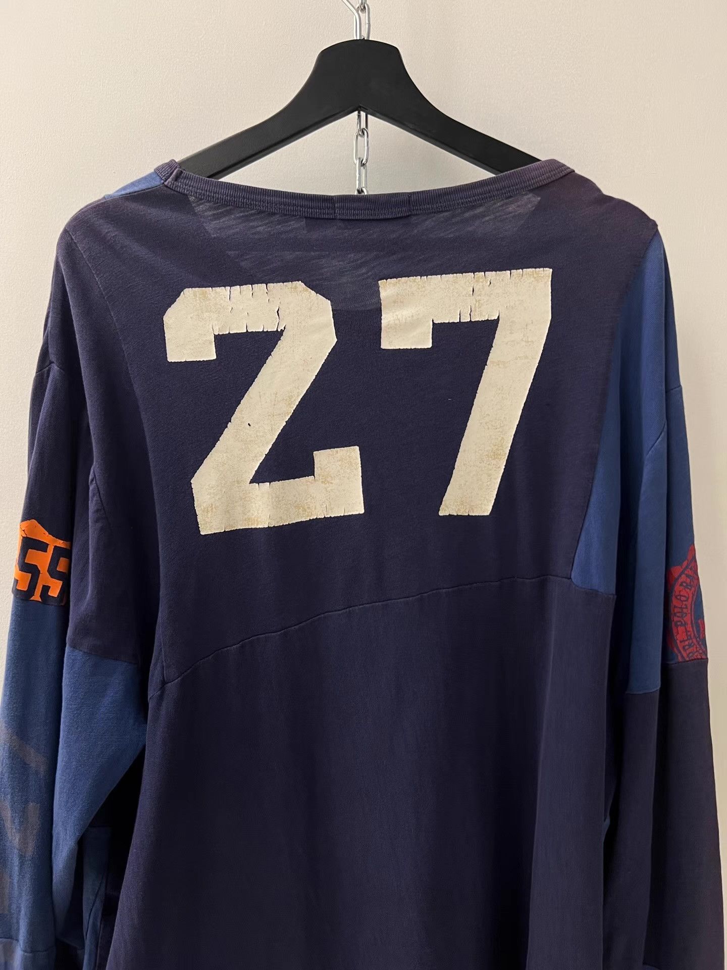 Ralph Lauren Ralph Lauren RRL Mud-Dyed Paneled Long Sleeve Q13 Size US XXL / EU 58 / 5 - 6 Thumbnail