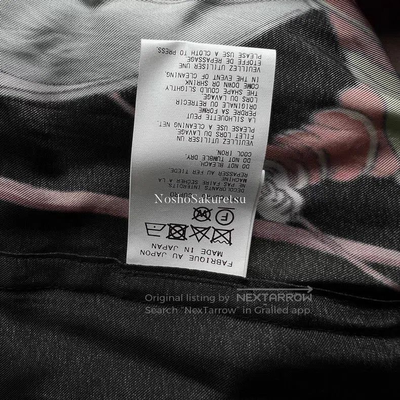 Yohji Yamamoto Yohji Yamamoto 2021 Reissue Print Shirt. Size US S / EU 44-46 / 1 - 4 Thumbnail