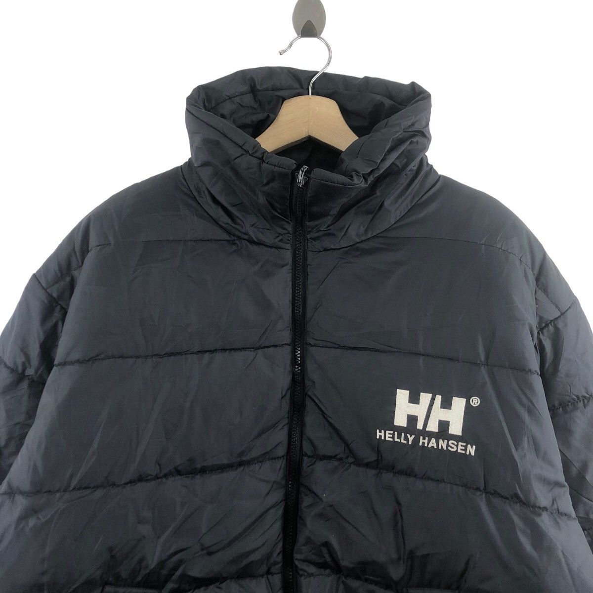 Helly Hansen × Vintage Vintage HELLY HANSEN Puffer Jacket Big Logo Gorpcore Size US M / EU 48-50 / 2 - 3 Thumbnail