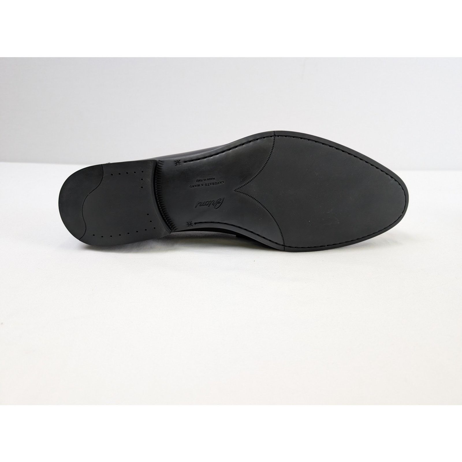 Brioni o1rshd1 Penny Loafer Uniform Shoe Boots in Black Size US 11.5 / EU 44-45 - 12 Thumbnail
