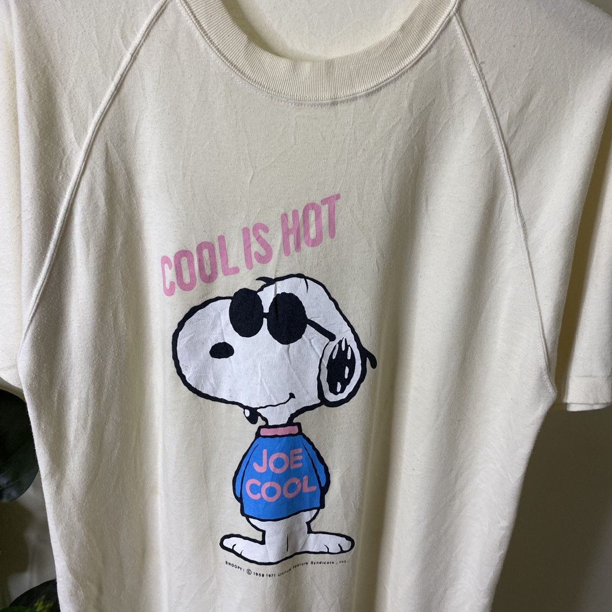 Peanuts Vintage 1990s Peanuts Snoopy Joe Cool T Shirt Size US M / EU 48-50 / 2 - 2 Thumbnail