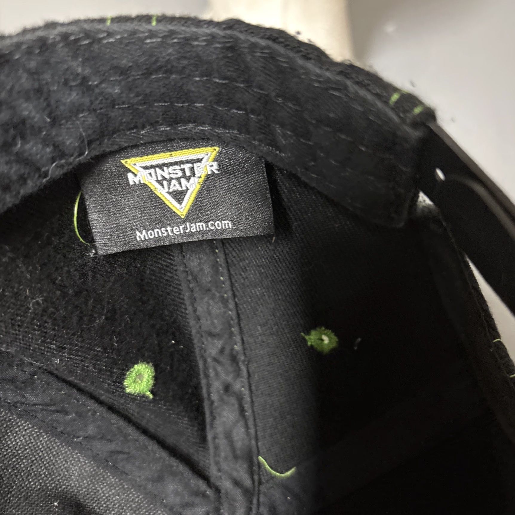 Vintage Monster Jam grave digger Monster Truck Embroidered Hat snapback Men One Size Black Size ONE SIZE - 8 Thumbnail