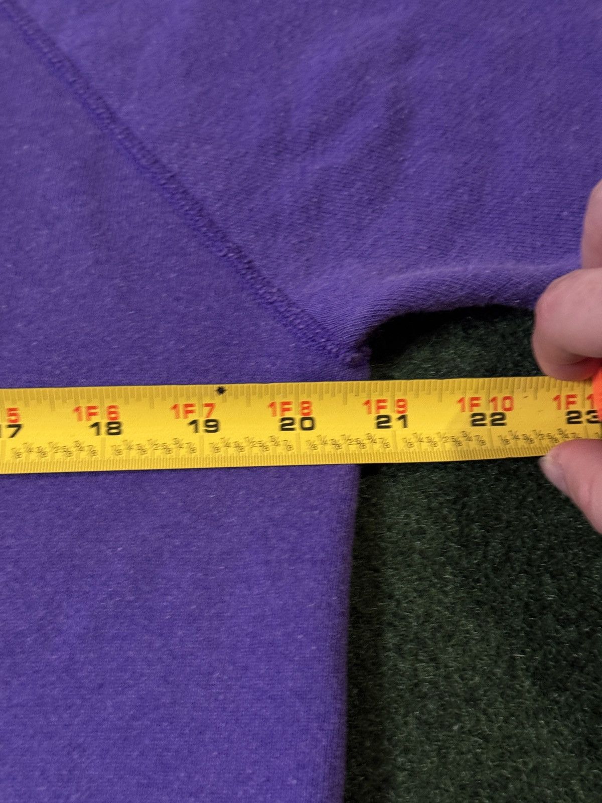 Hanes × Vintage Vintage 80s 90s Feline Cat Retro Purple Crewneck Sweatshirt Size L / US 10 / IT 46 - 6 Thumbnail